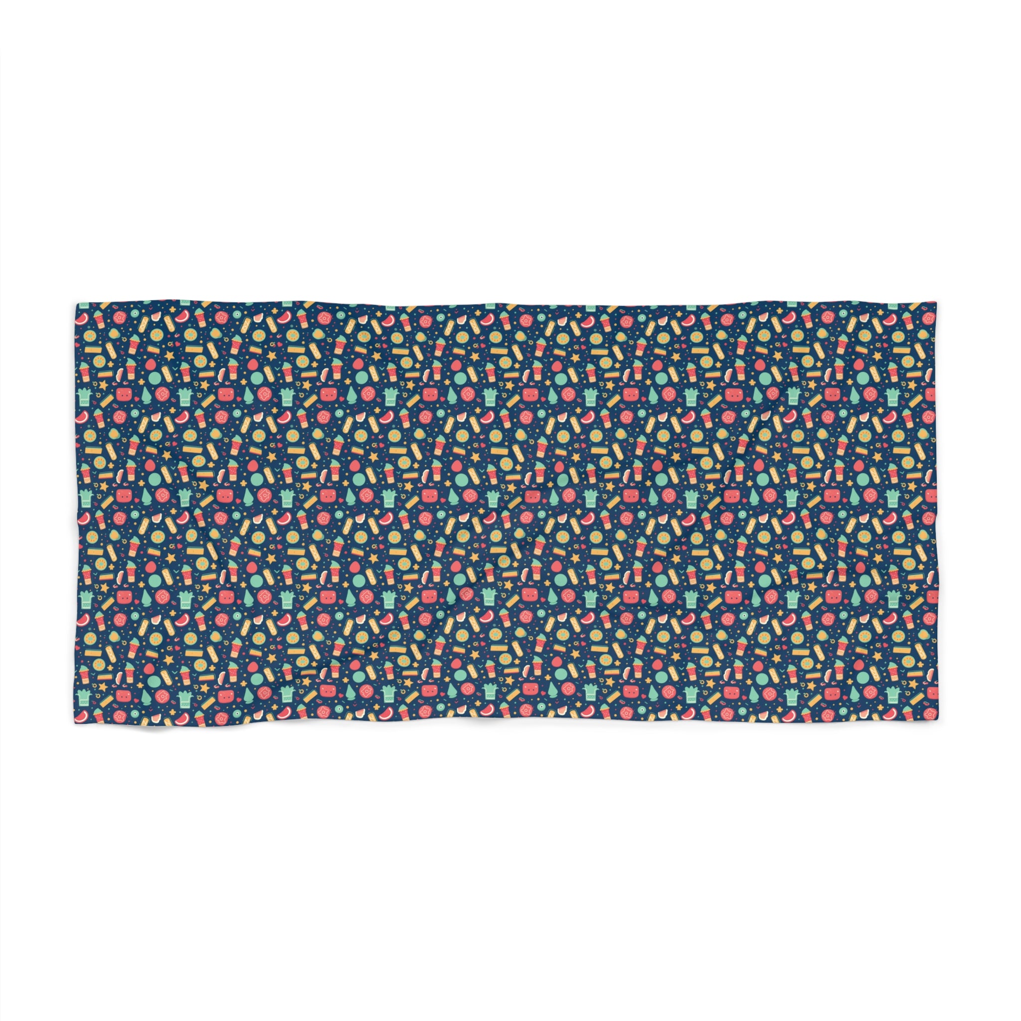 Beach Towel (AOP) - Seamless Summer Designs 02