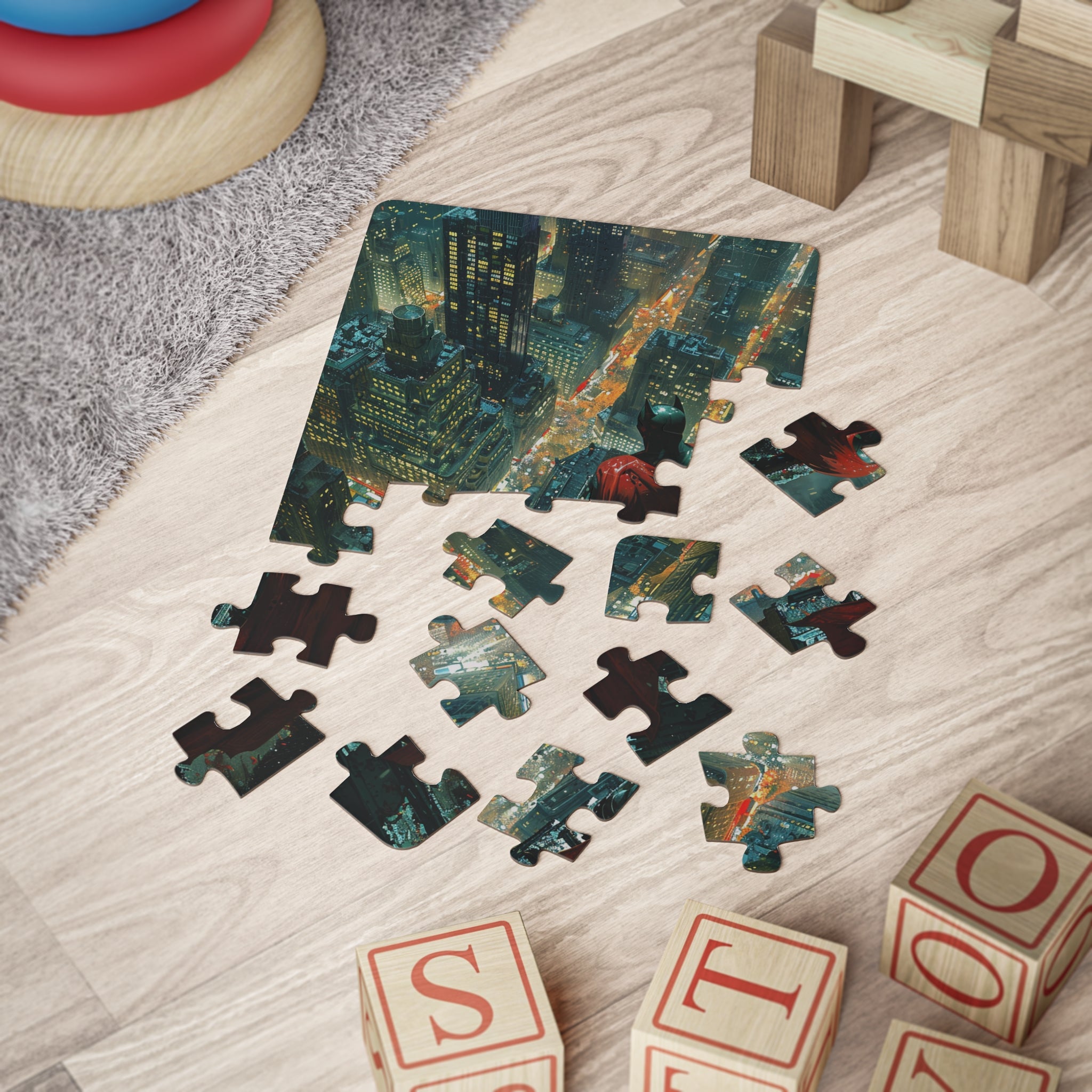 Kids' Puzzle, 30-Piece - Cityscape