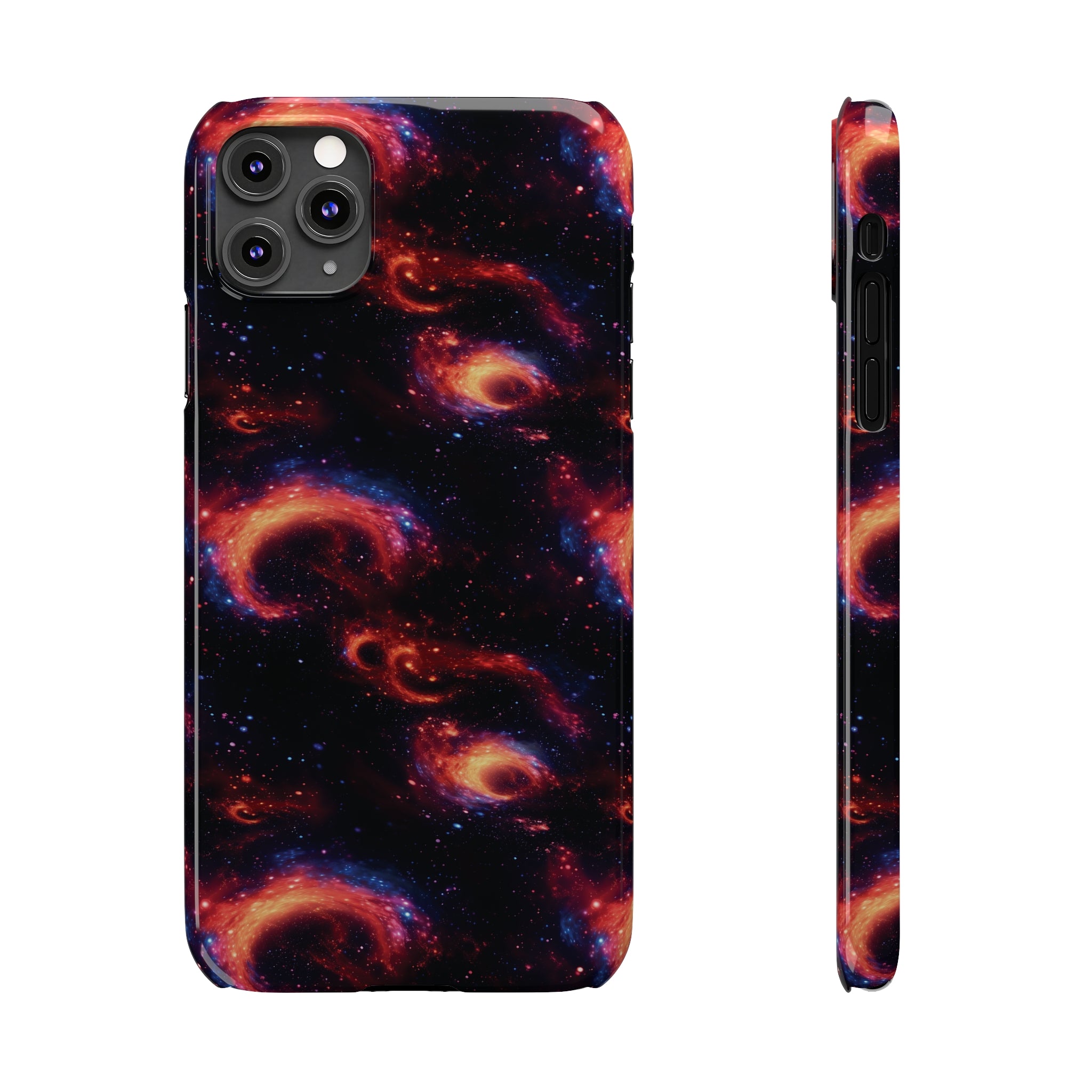 Slim Phone Cases (AOP) - Seamless Fantasy Galaxies 10