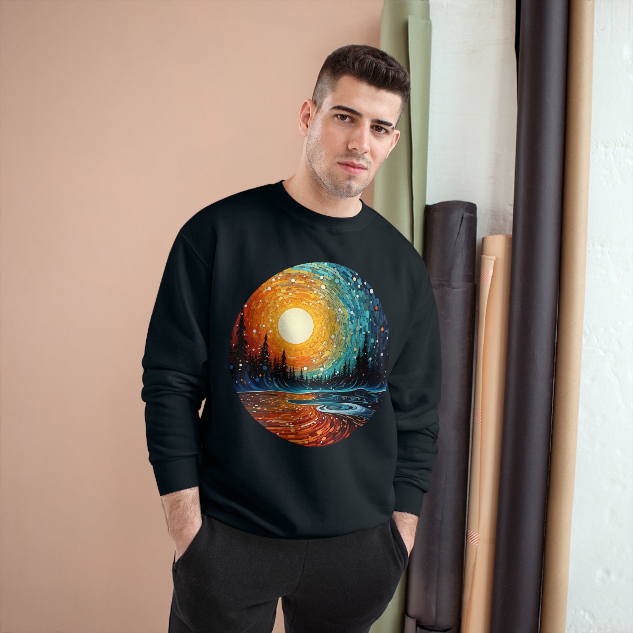 Champion Sweatshirt - Abstract Designs 04