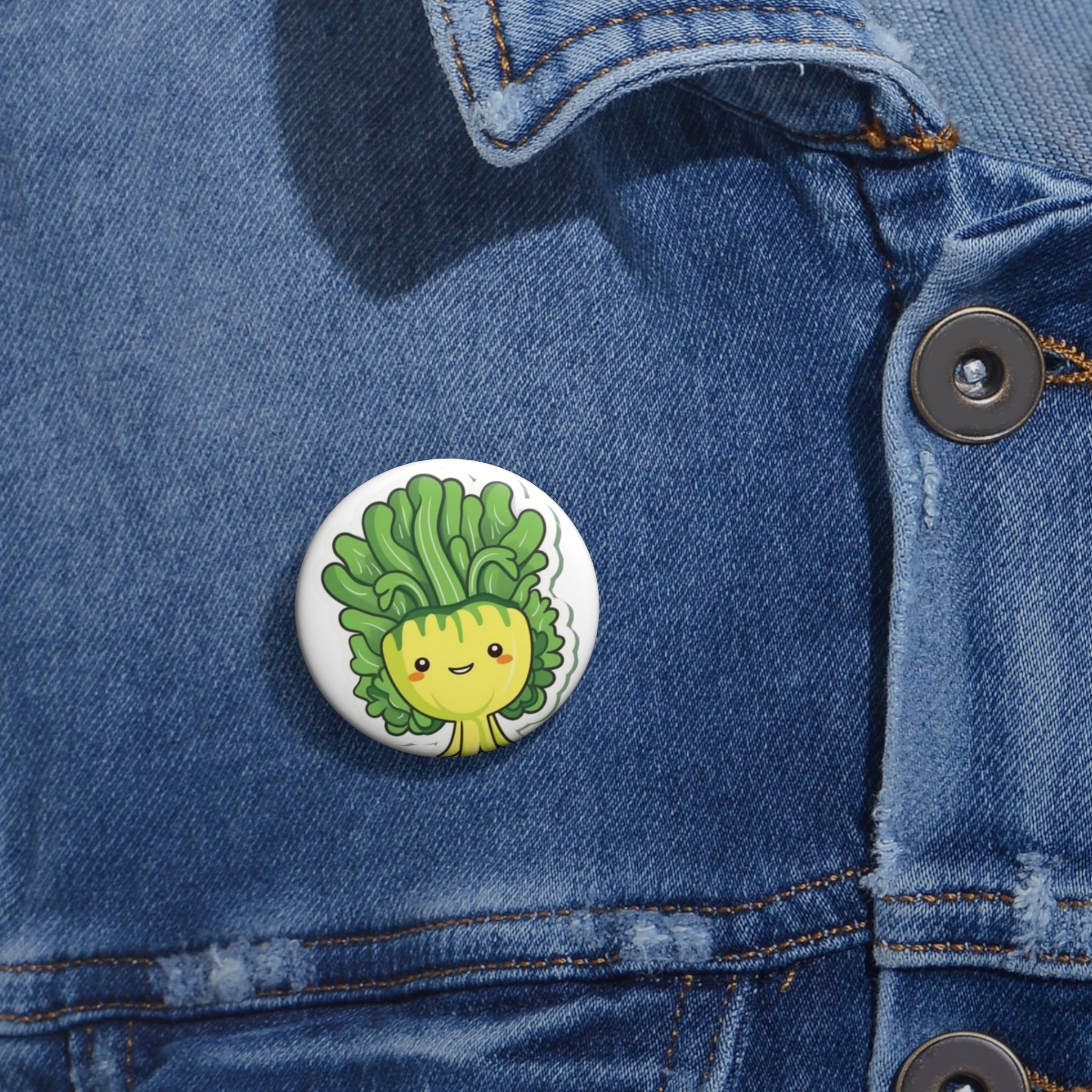 Custom Pin Buttons - Fennel