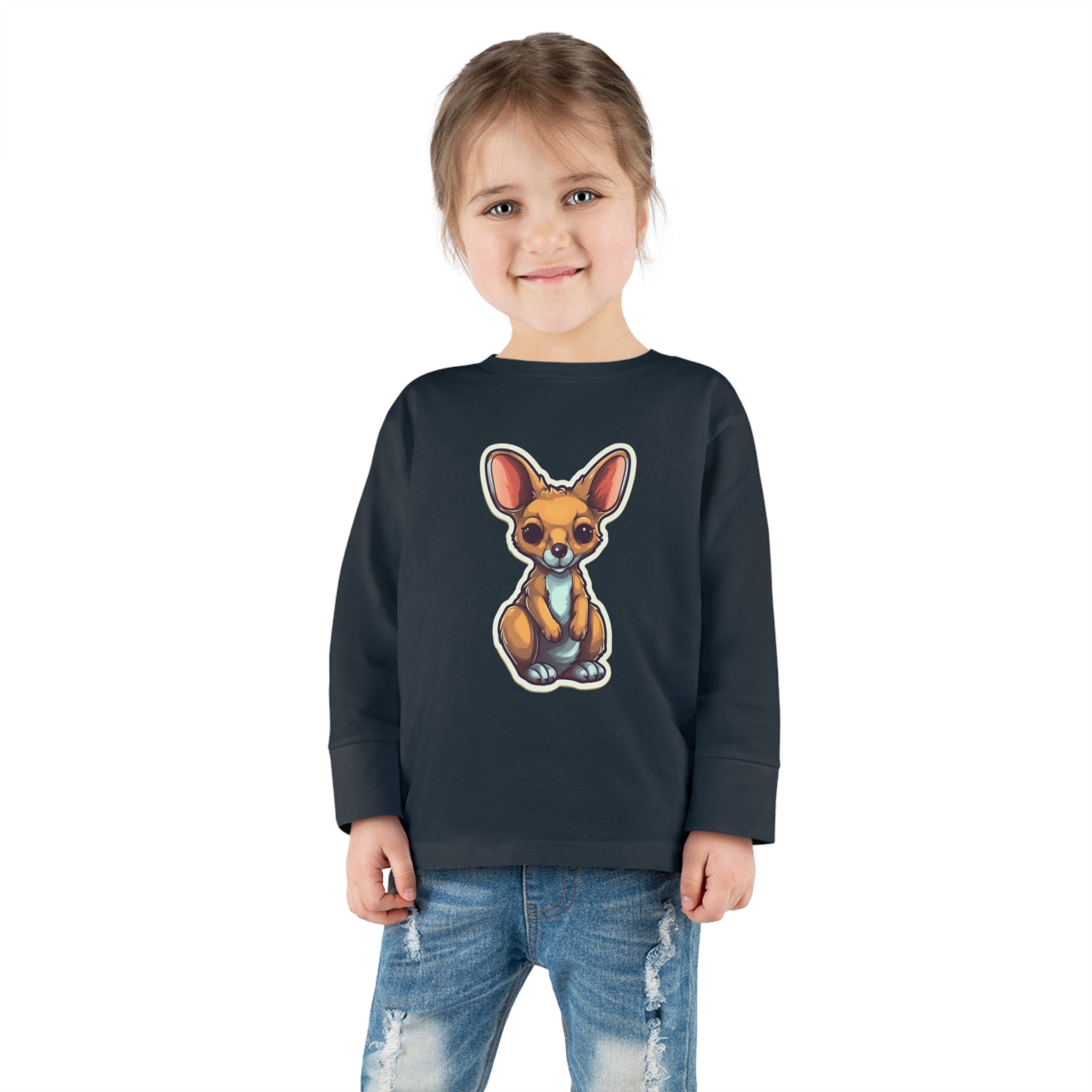 Toddler Long Sleeve Tee - Kangaroo Joey