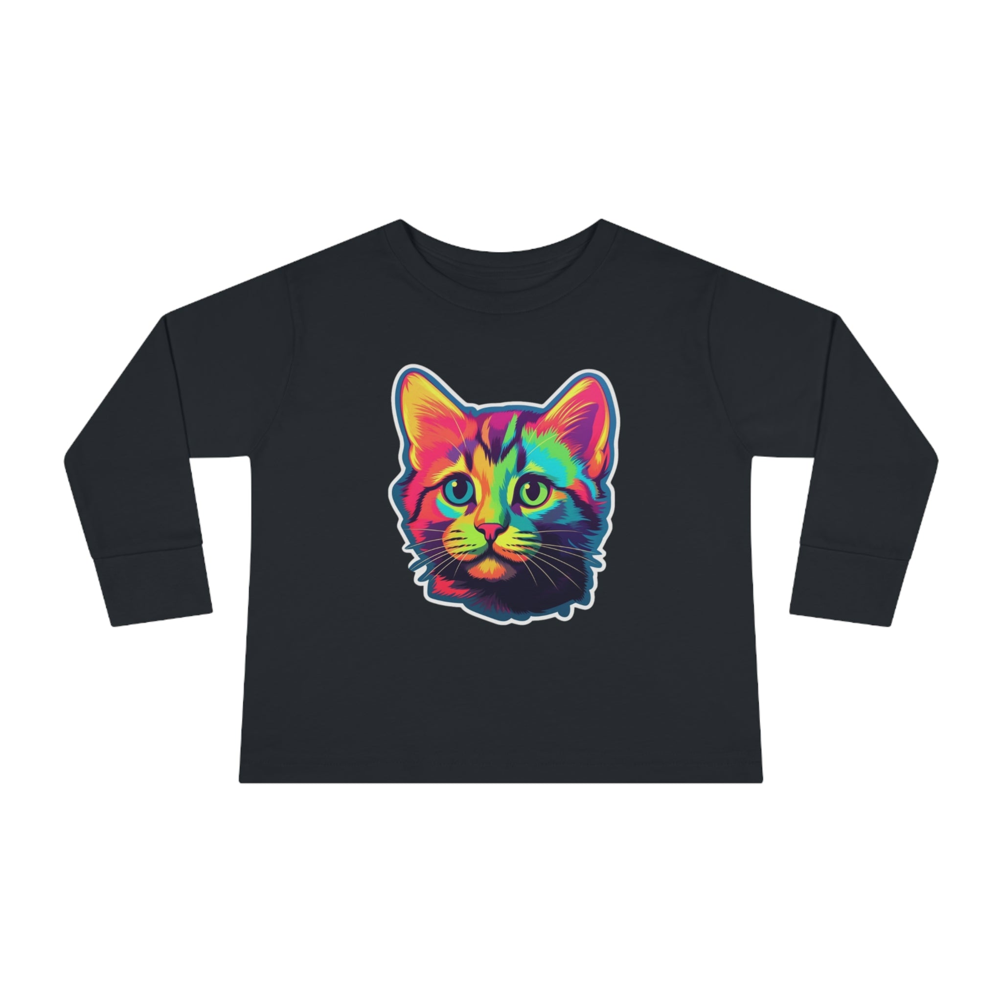 Toddler Long Sleeve Tee - Kittens 07