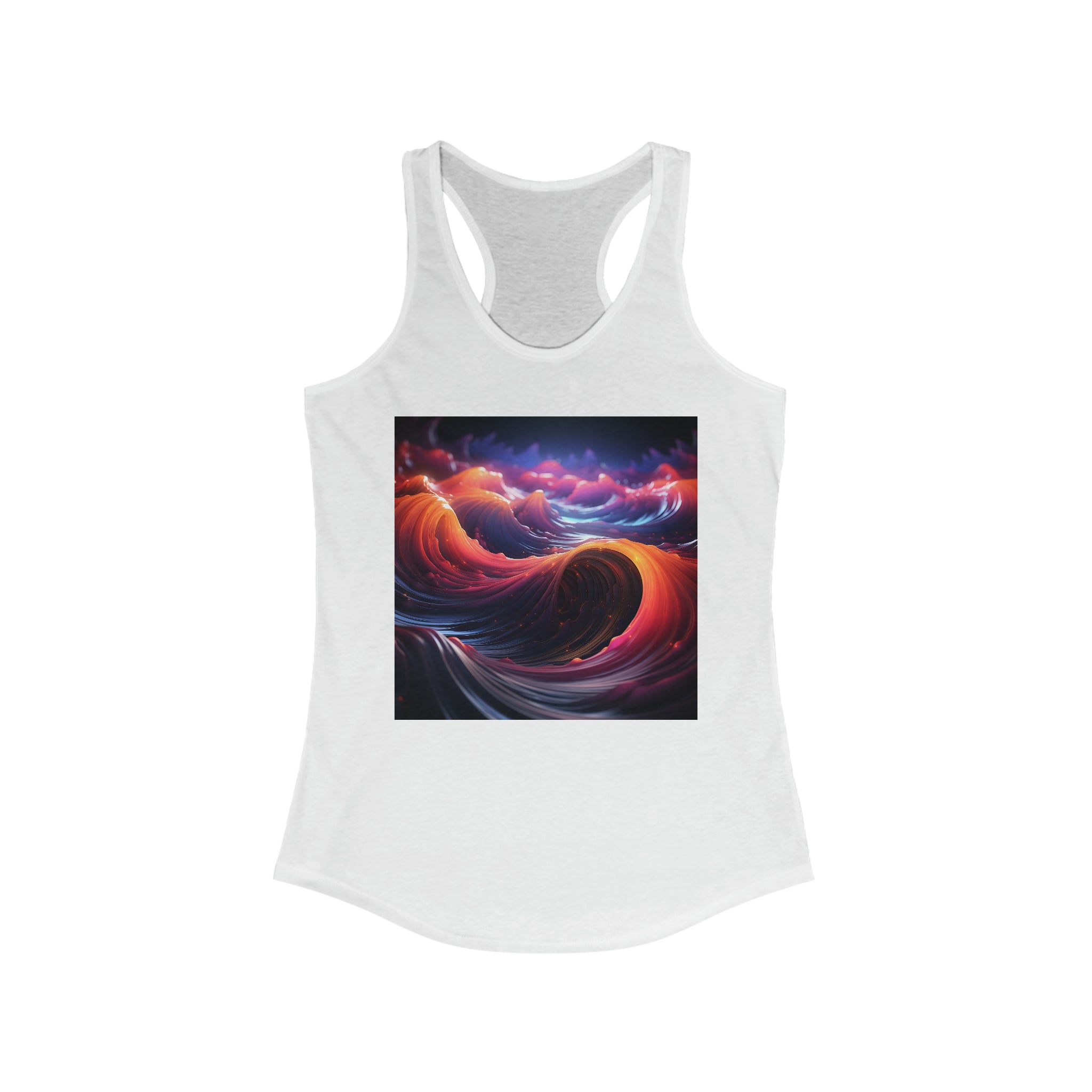 Women's Ideal Racerback Tank - Vector Art Design 40