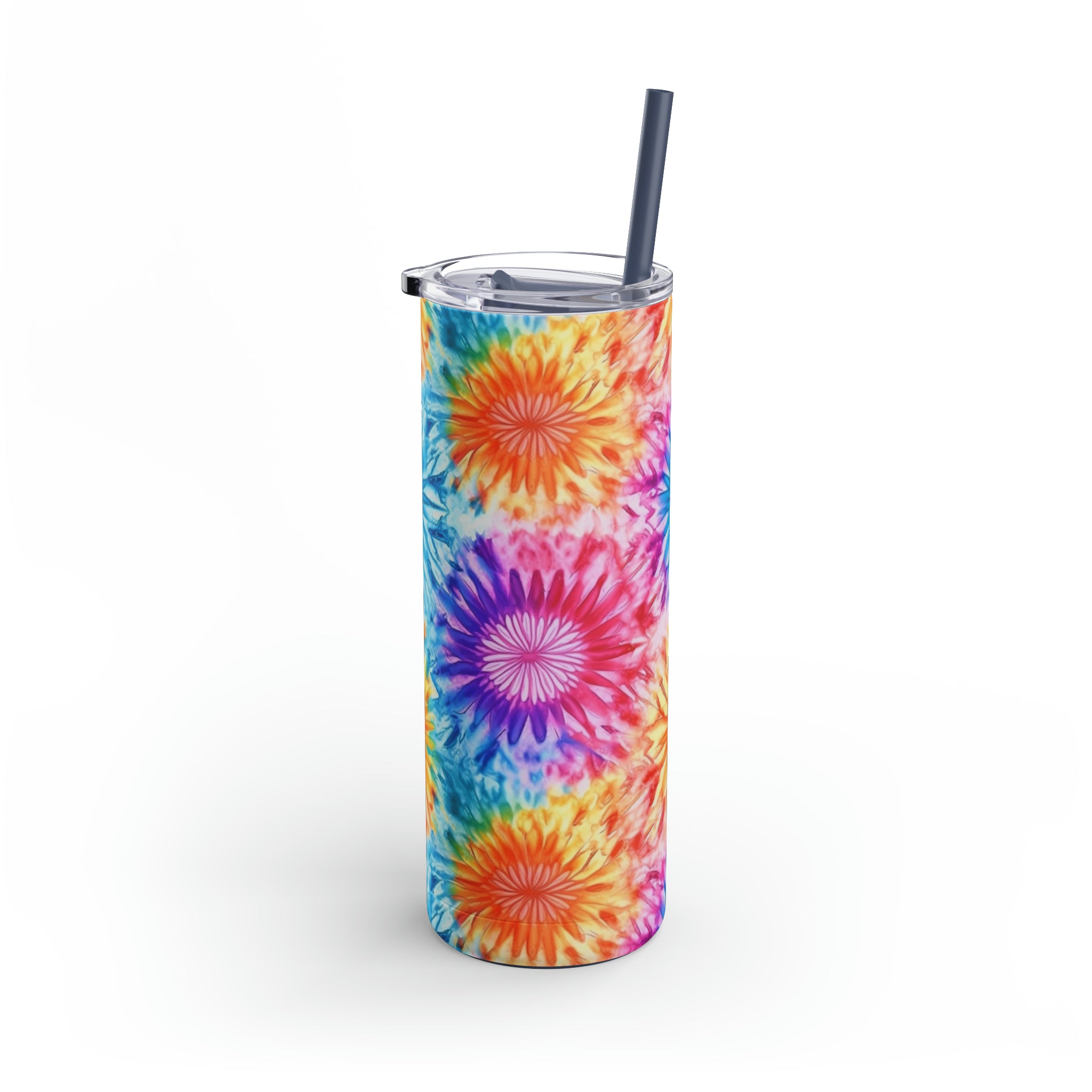 Maars Maker Skinny Matte Tumbler, 20oz - Tie Dye, Abstract Designs 02