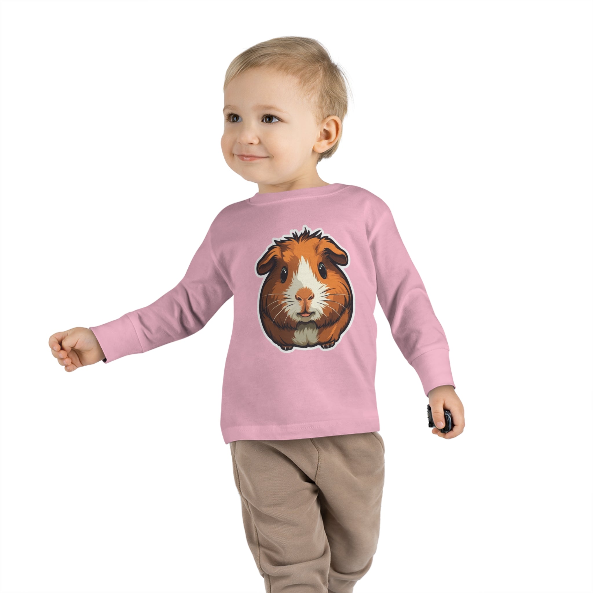 Toddler Long Sleeve Tee - Guinea Pig Pup