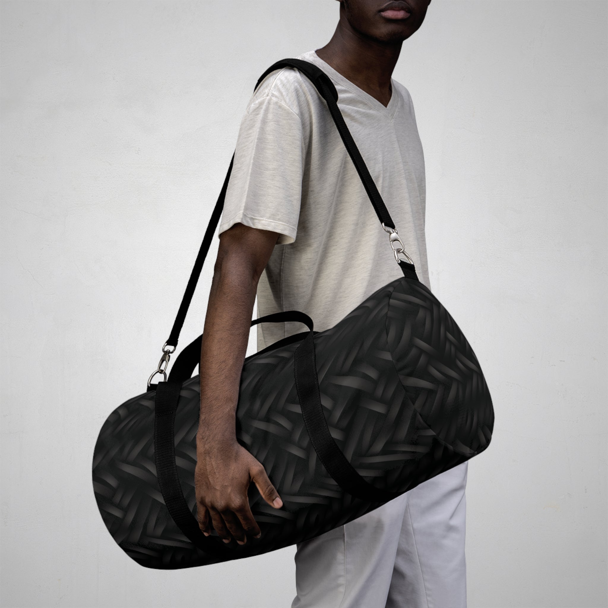 Duffel Bag (AOP) - Black Noir Designs 02