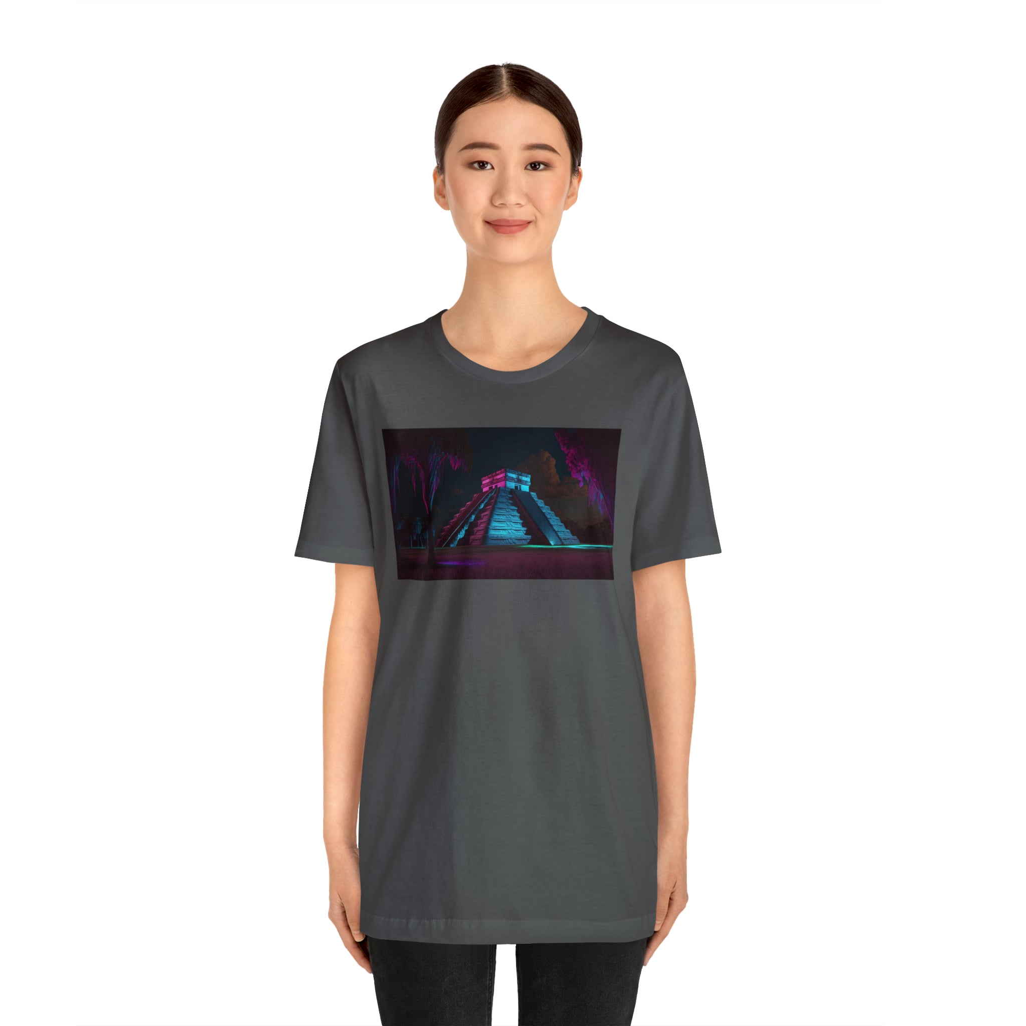 Unisex Jersey Short Sleeve Tee - Chichen Itza, Mexico