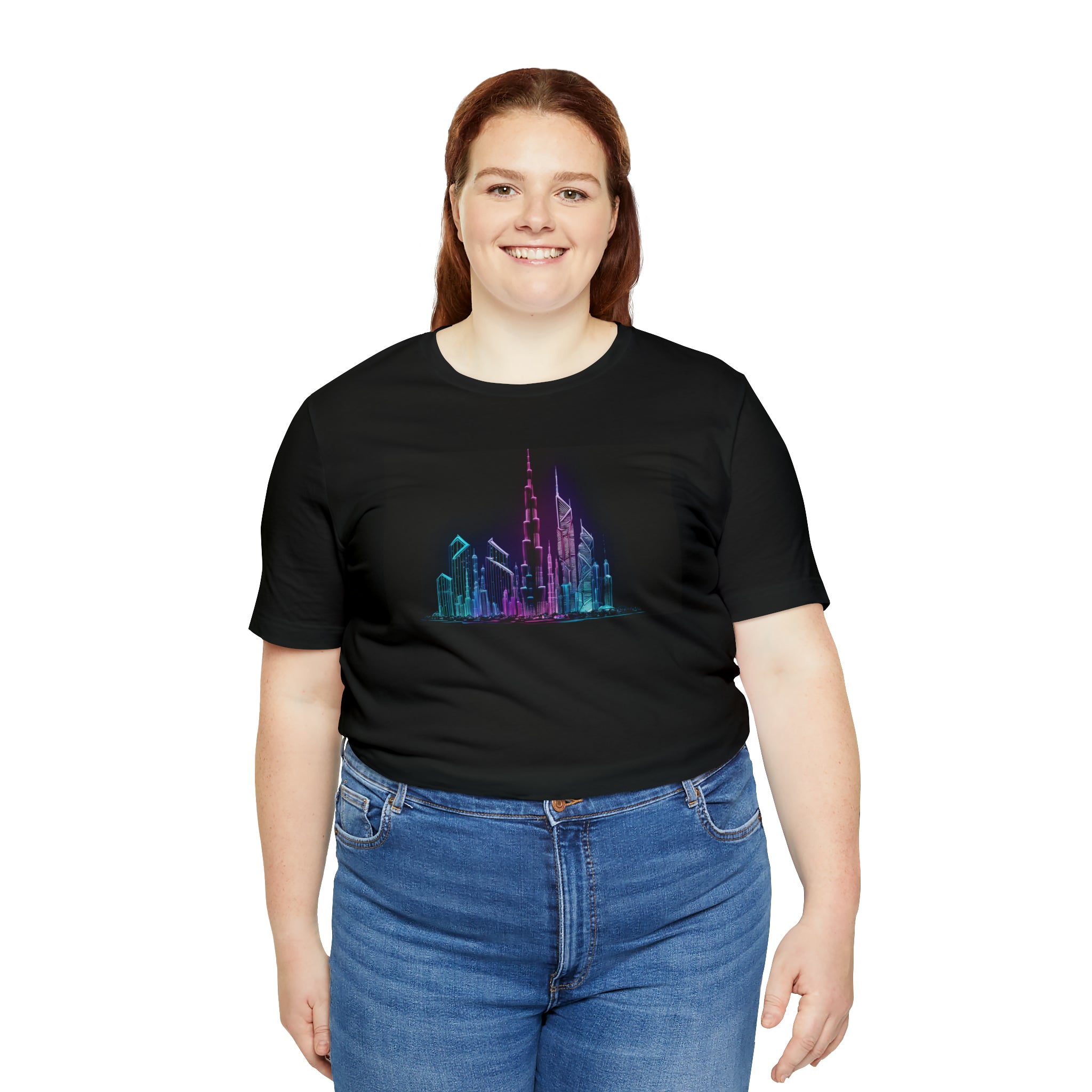 Unisex Jersey Short Sleeve Tee - Burj Khalifa, UAE