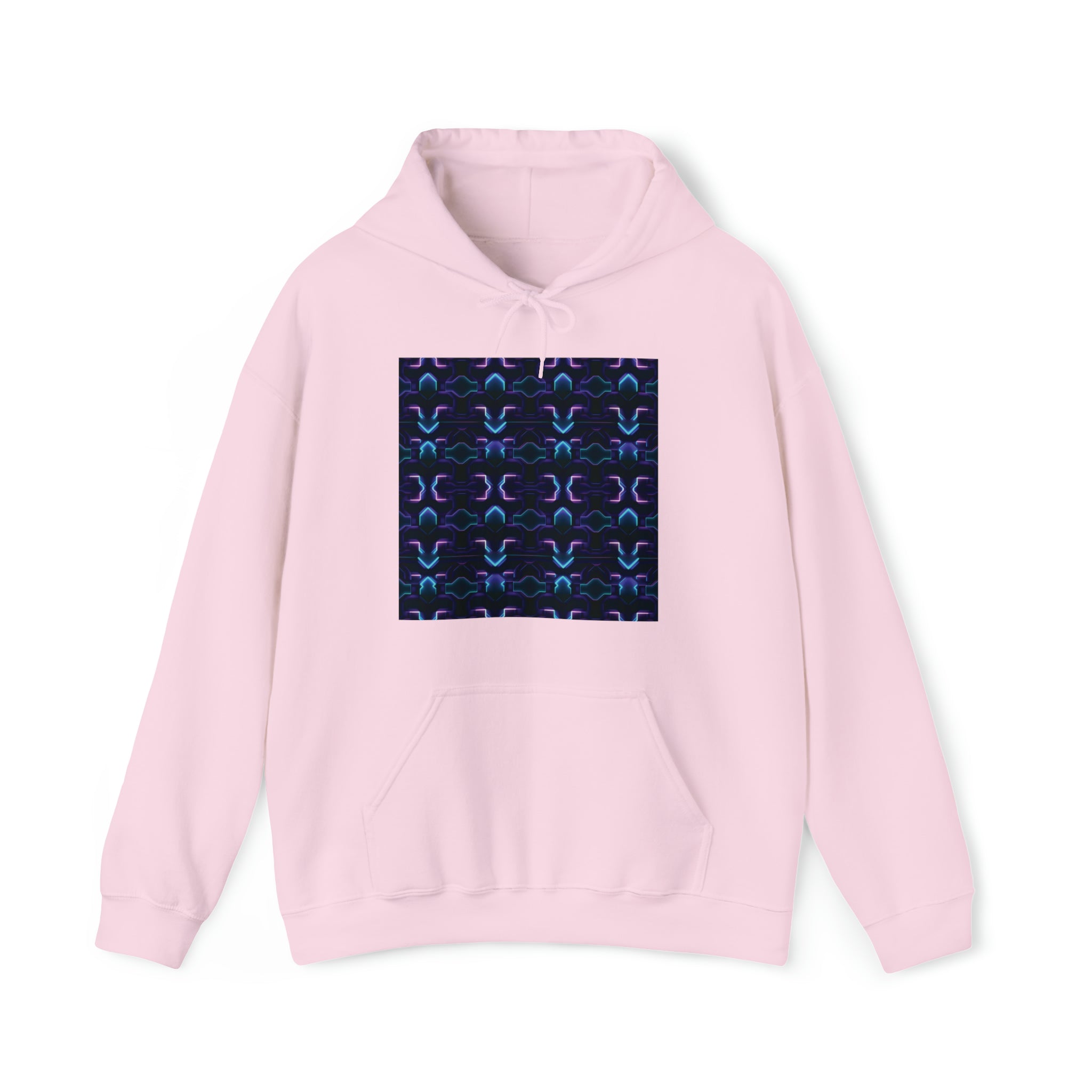 Unisex Heavy Blend™ Hooded Sweatshirt - Abstract Neon Designs 06