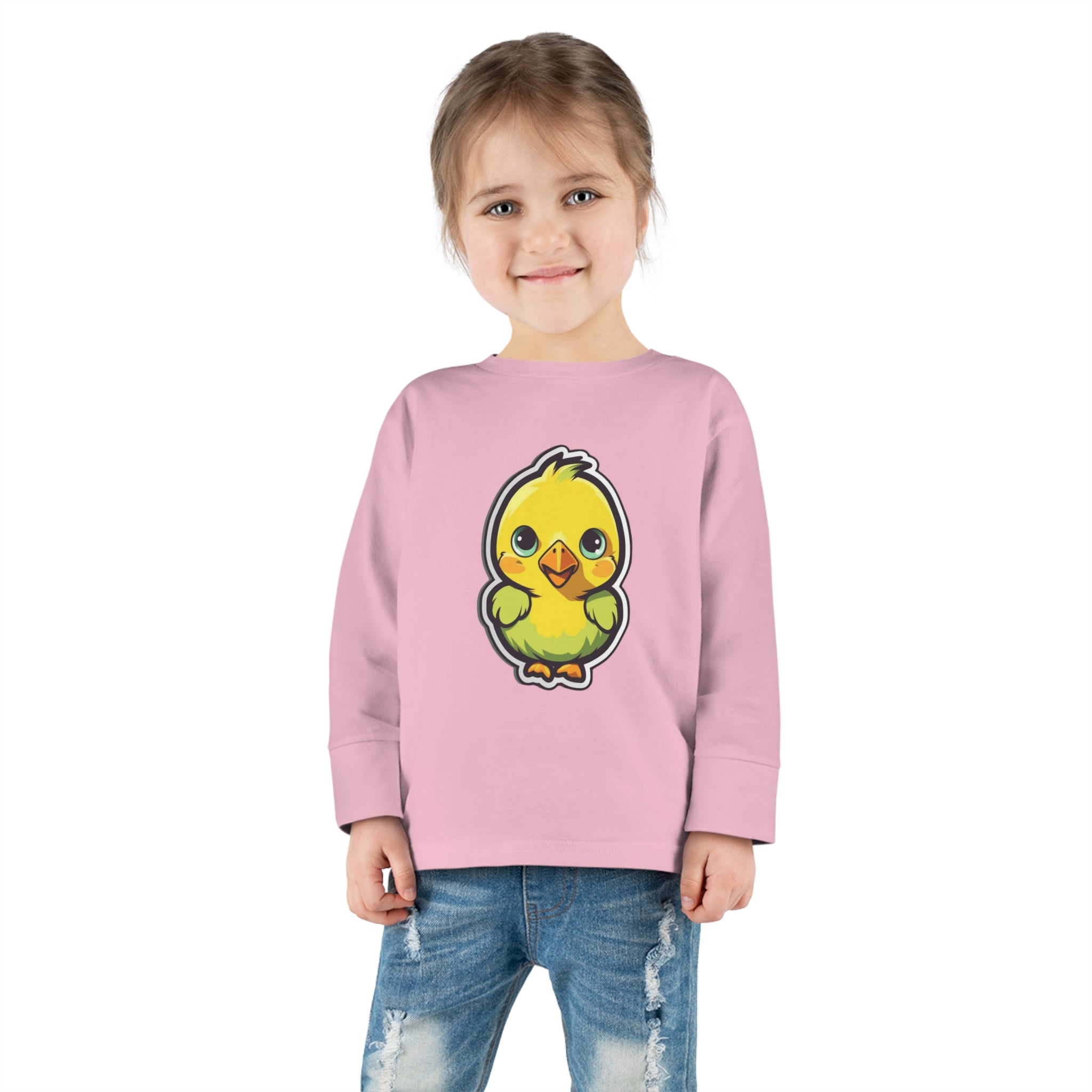 Toddler Long Sleeve Tee - Chicken Chick