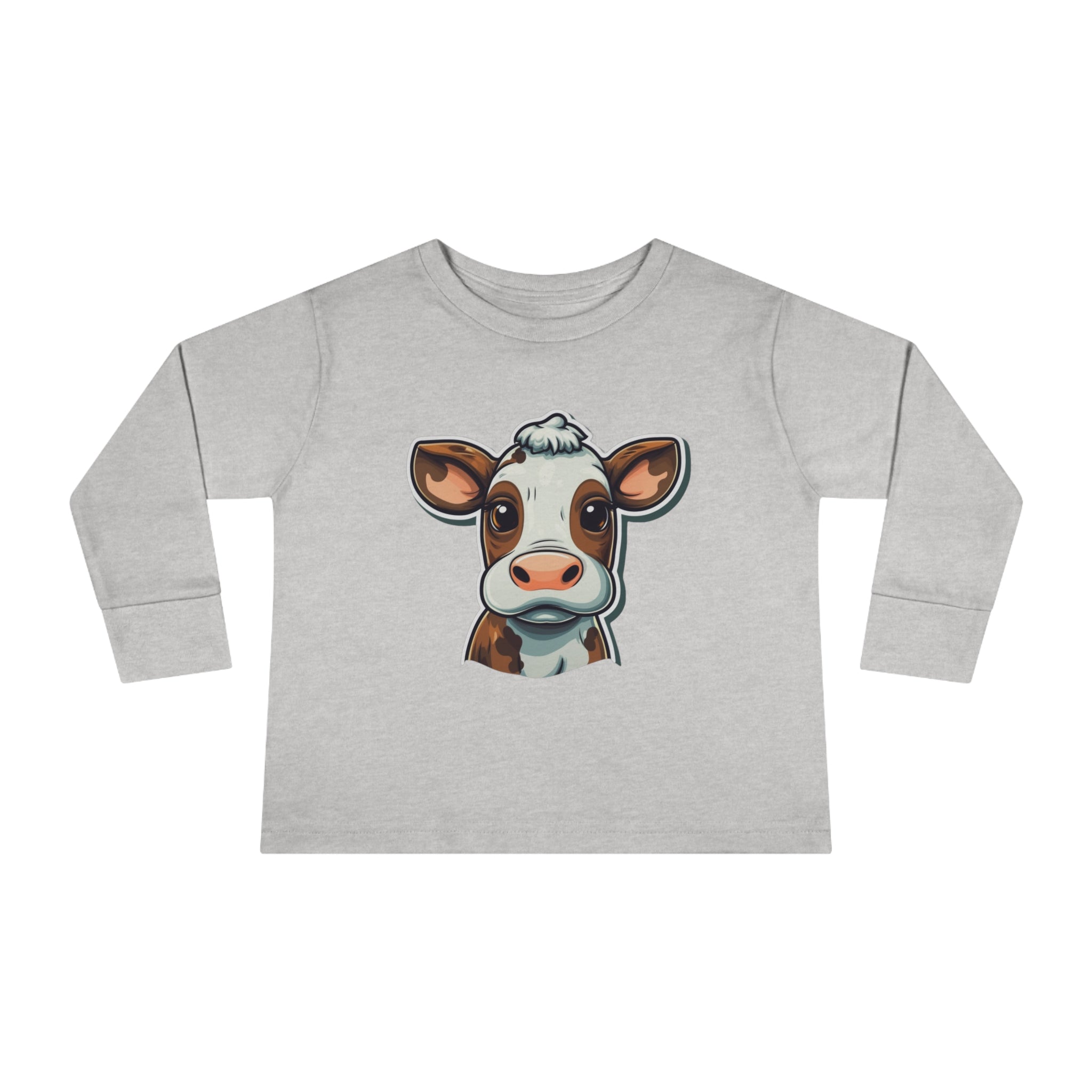 Toddler Long Sleeve Tee - Cow Calf