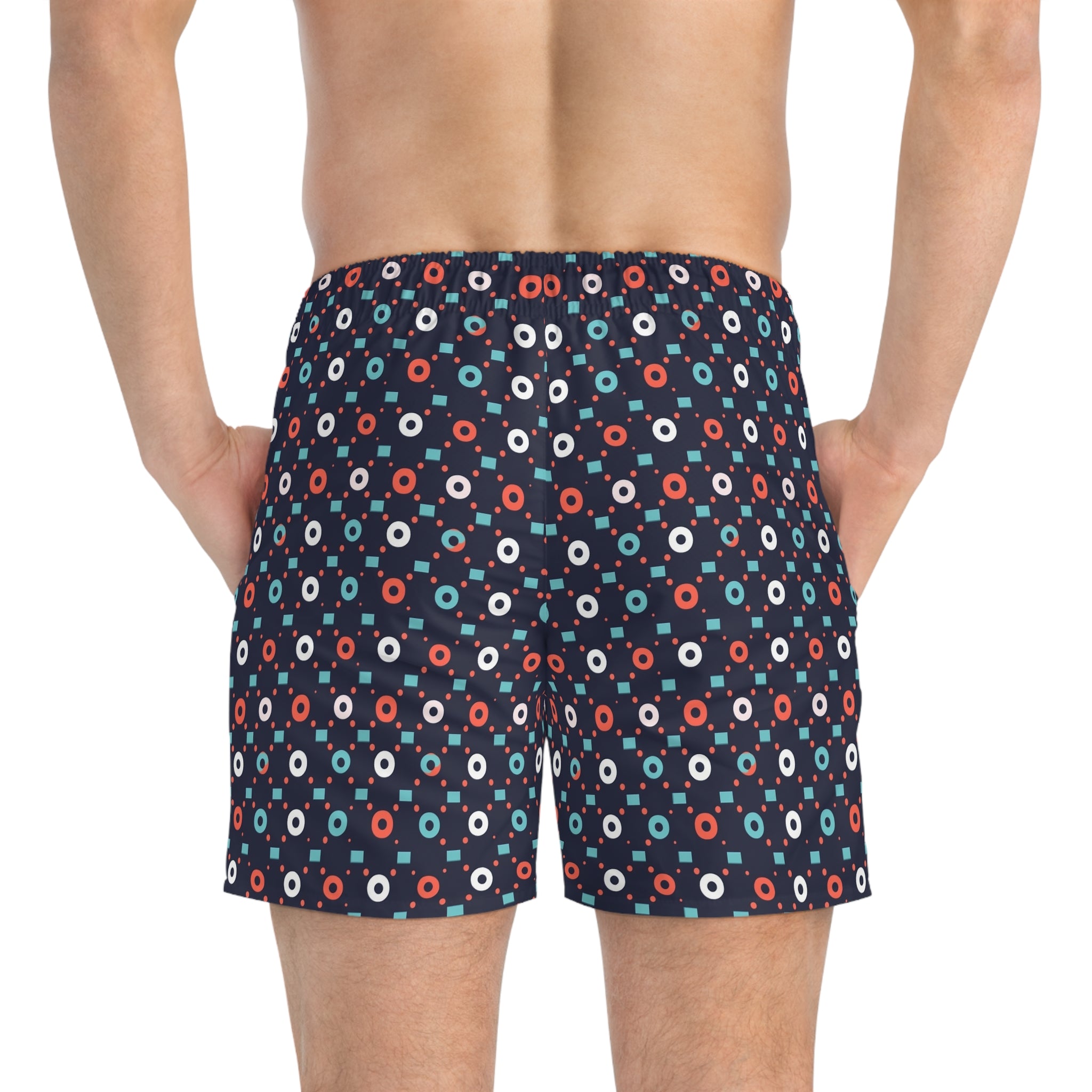 Swim Trunks (AOP) - Seamless Minimalistic Designs 03