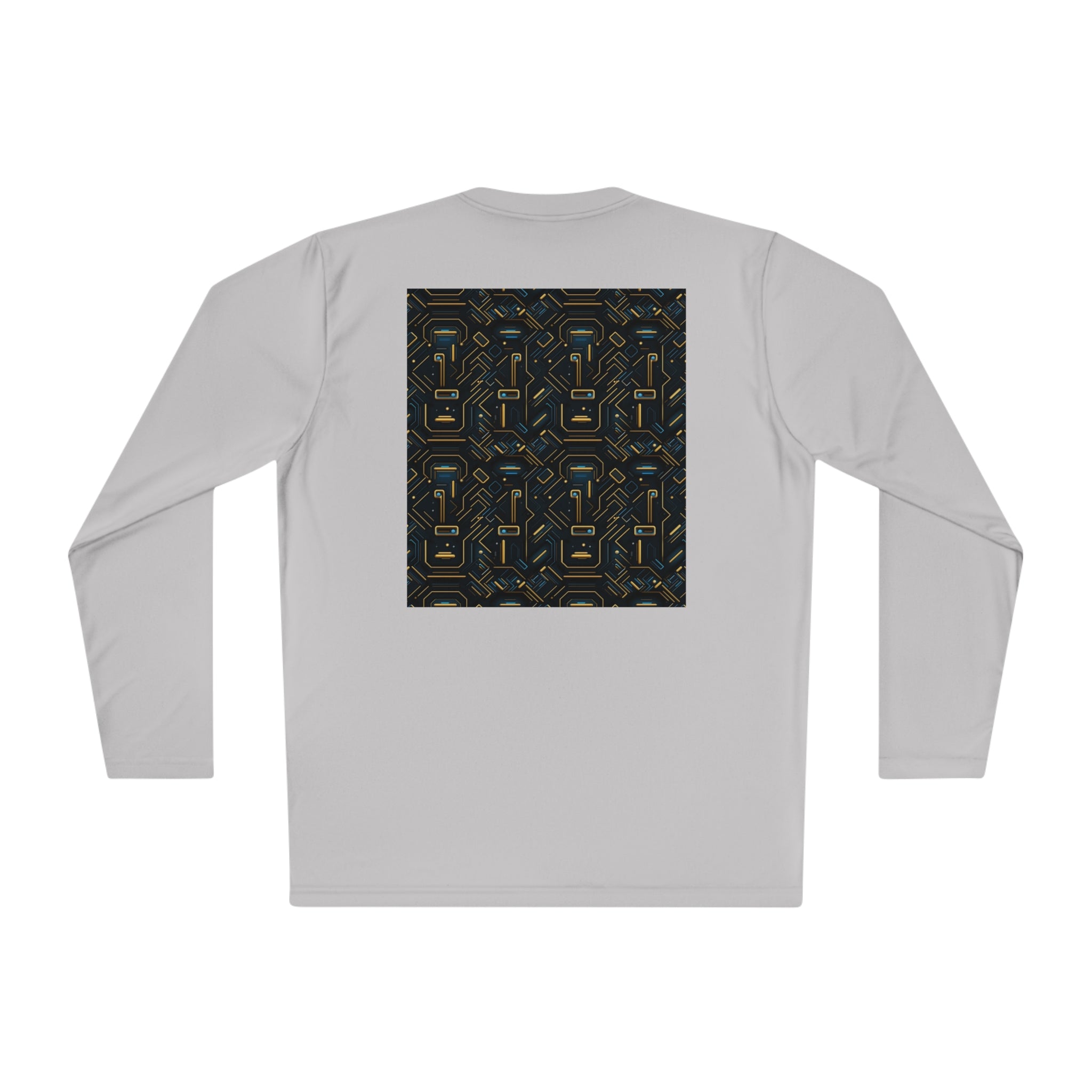 Unisex Lightweight Long Sleeve Tee (AOP) - Abstract Designs 07