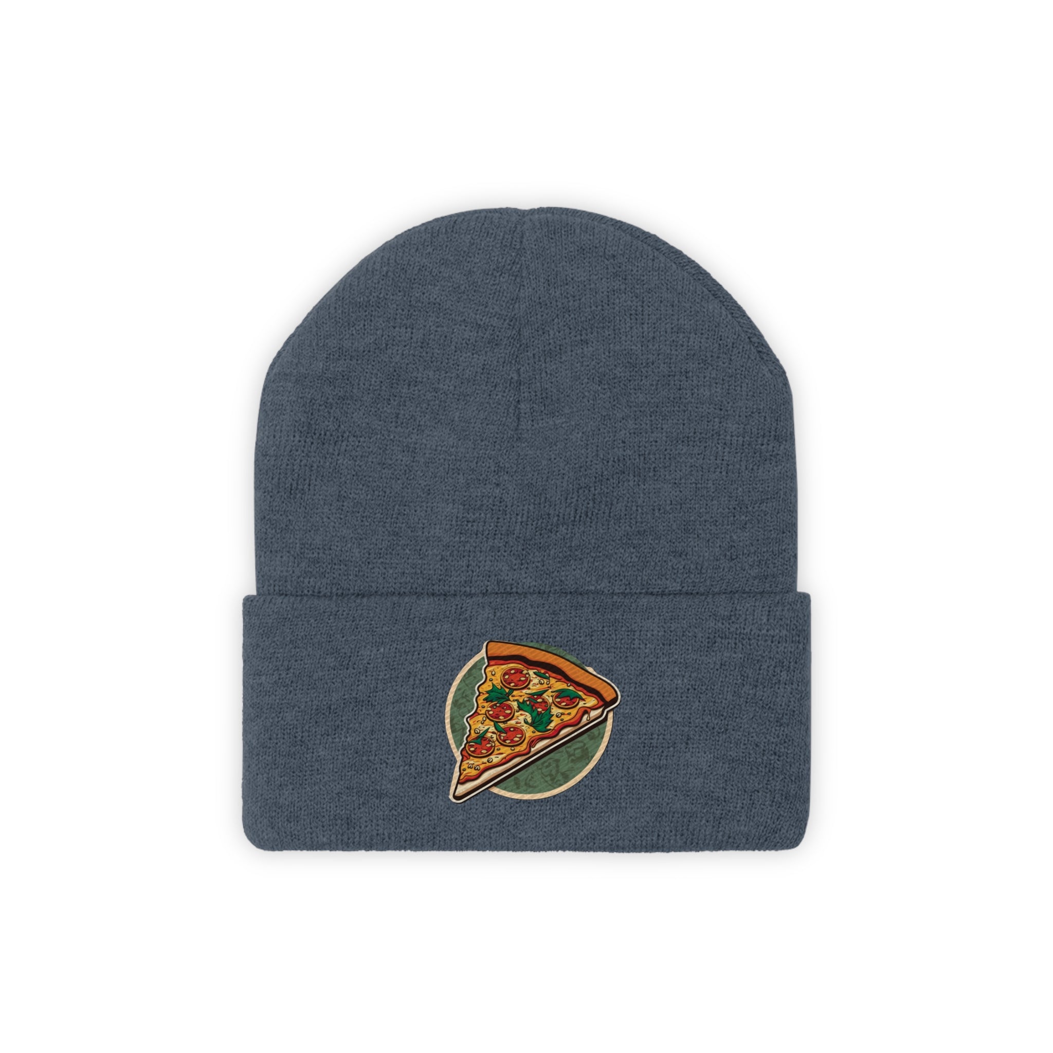 Knit Beanie - Pizza Pop Art 02