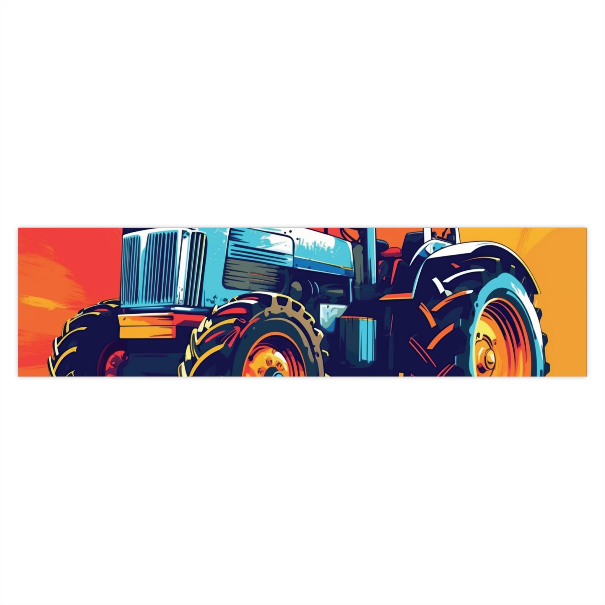 Bumper Stickers - Pop Art Designs, Tractor