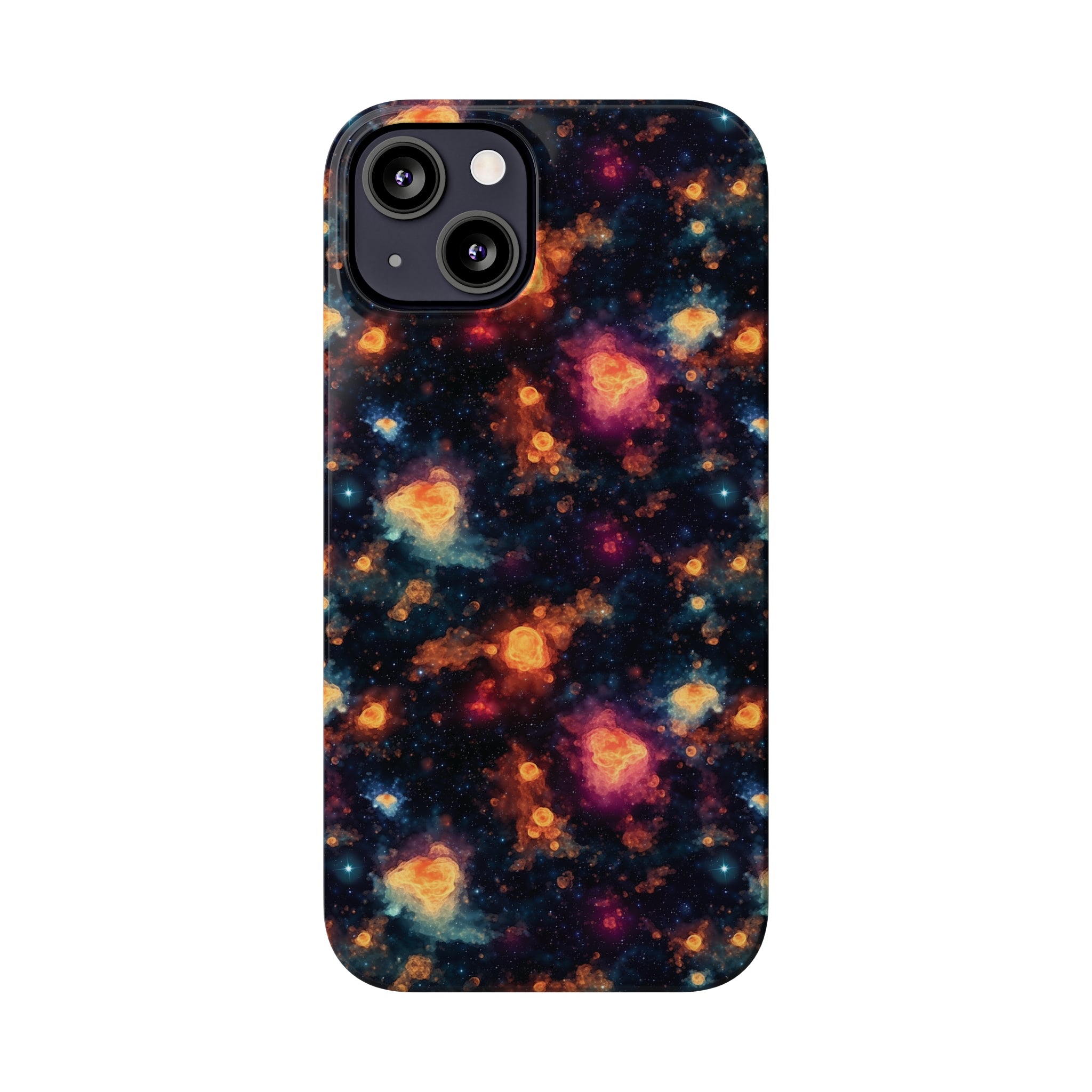 Slim Phone Cases (AOP) - Seamless Fantasy Galaxies 07