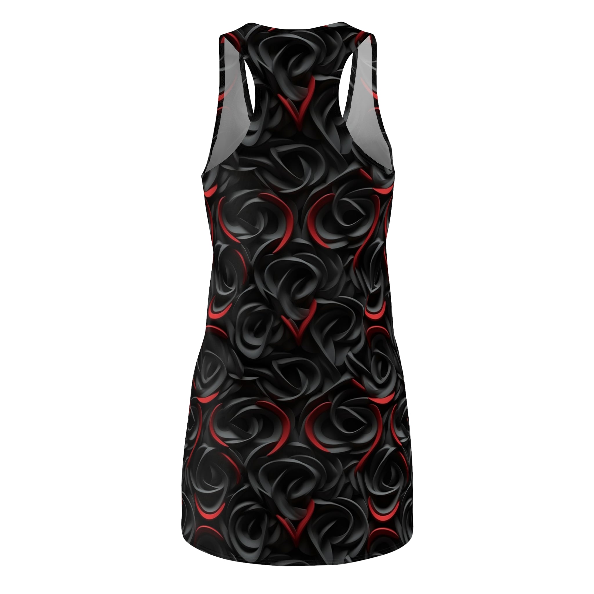 Women's Cut & Sew Racerback Dress (AOP) - Seamless Abstract Designs 02