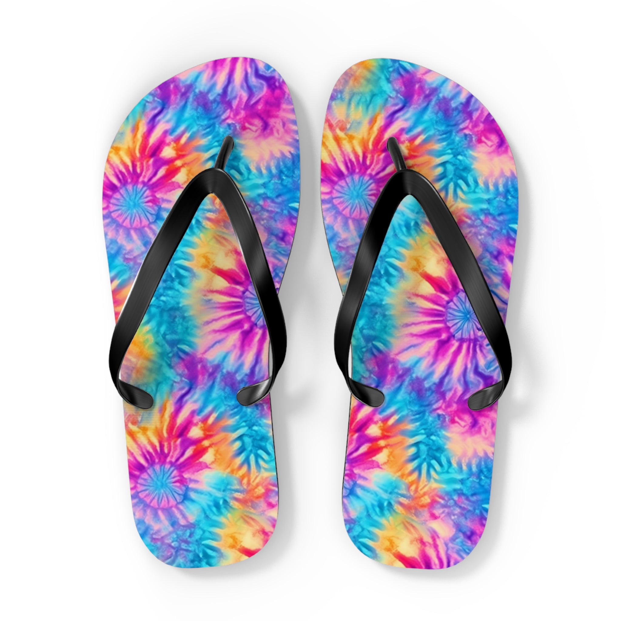 Flip Flops (AOP) - Tie Dye Designs 05