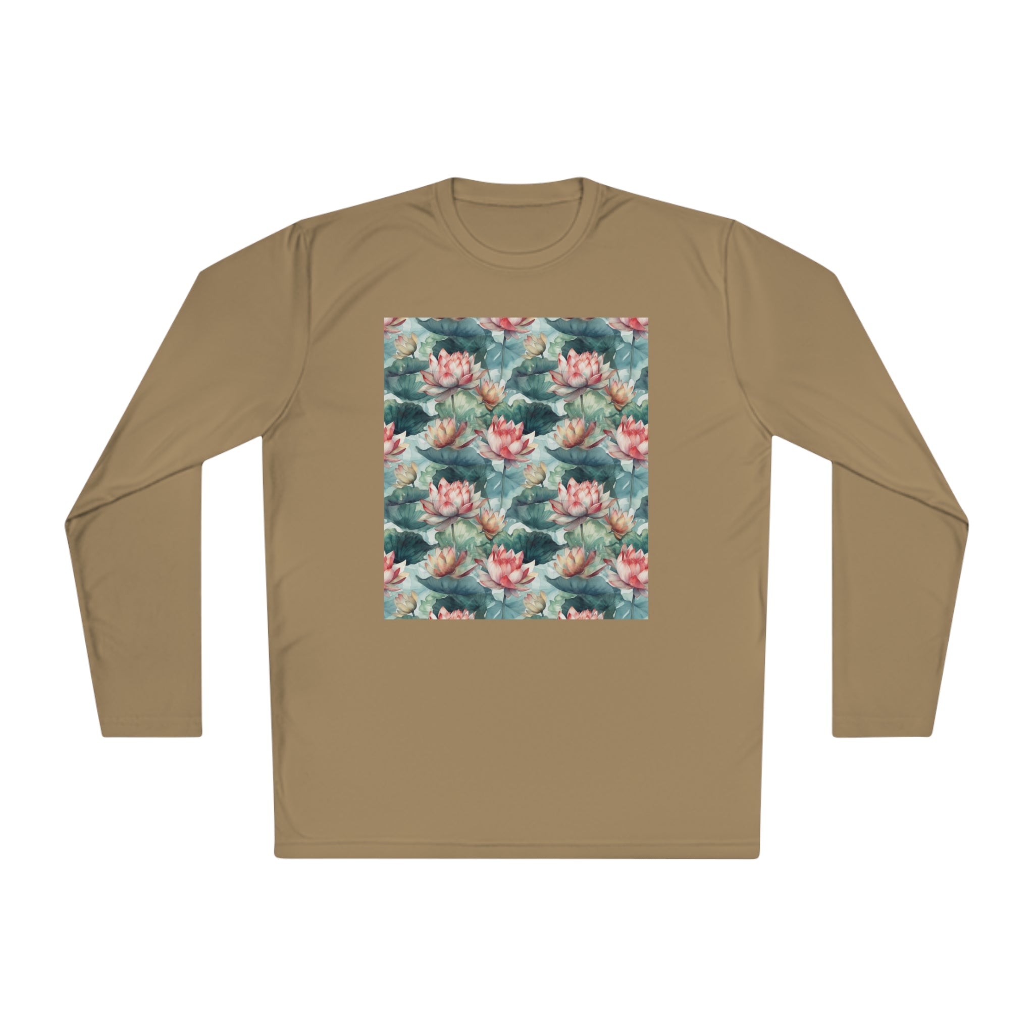 Unisex Lightweight Long Sleeve Tee (AOP) - Abstract Designs 13