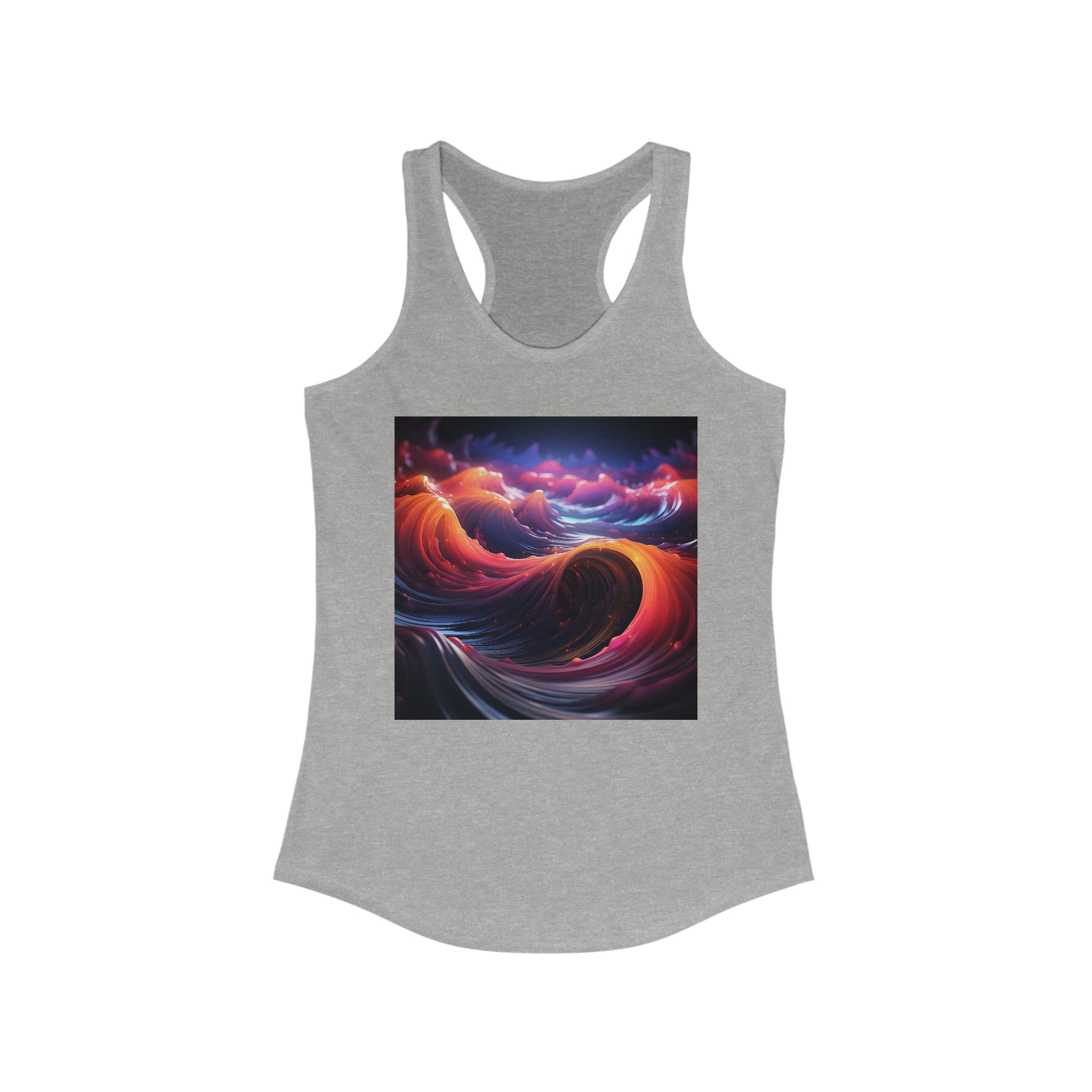 Women's Ideal Racerback Tank - Vector Art Design 40