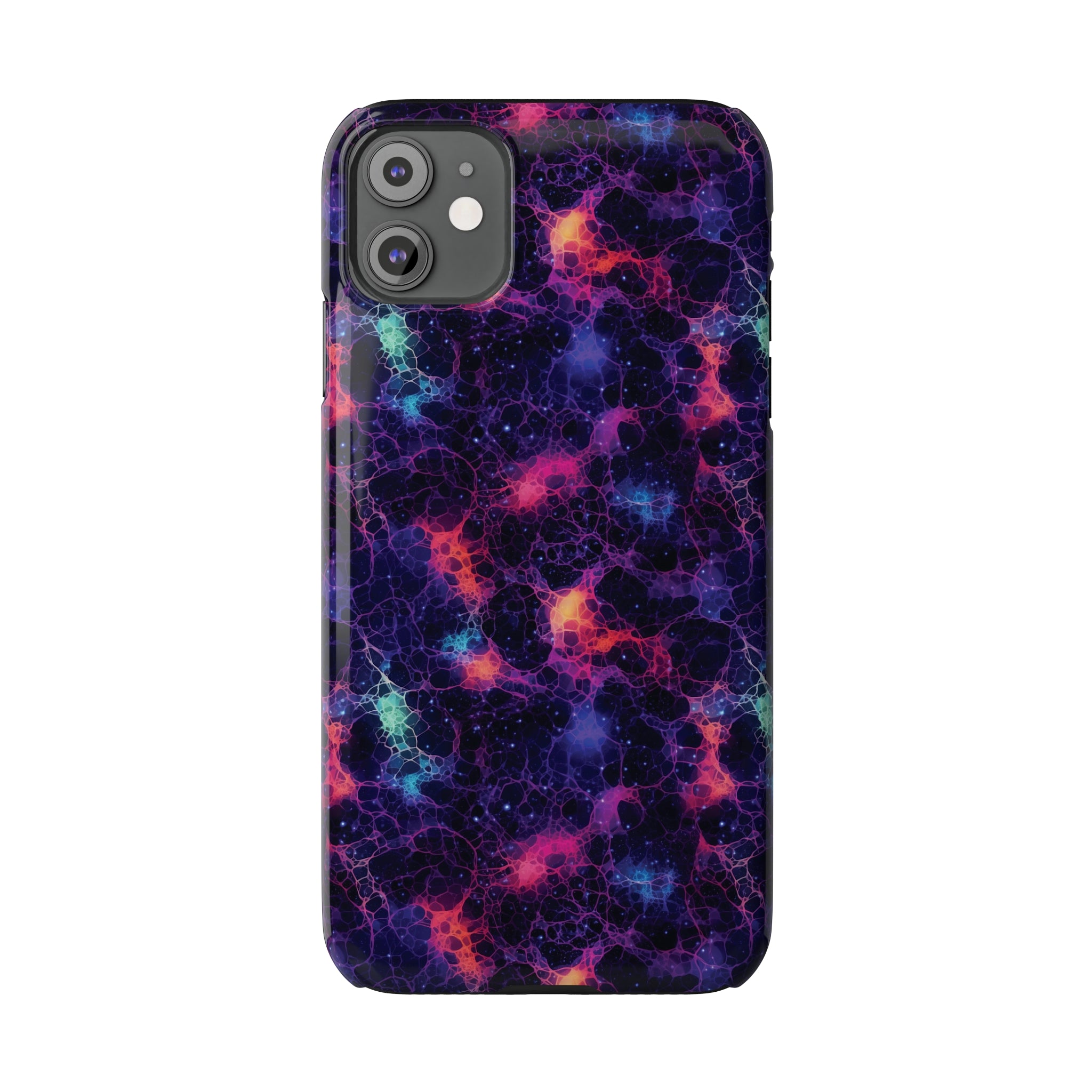 Slim Phone Cases (AOP) - Seamless Fantasy Galaxies 08