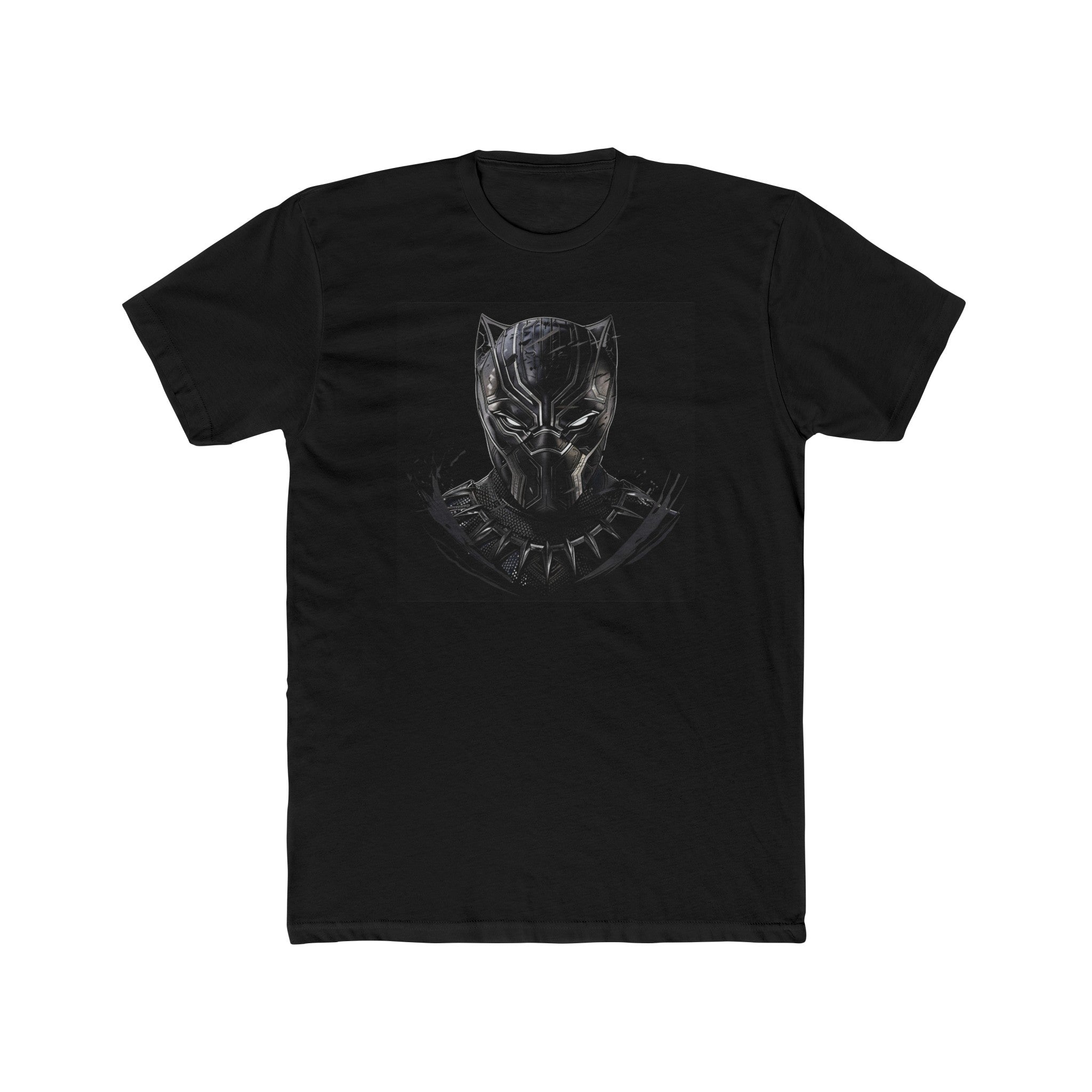 Men's Cotton Crew Tee - Superheroes Collection - Black Panther 03