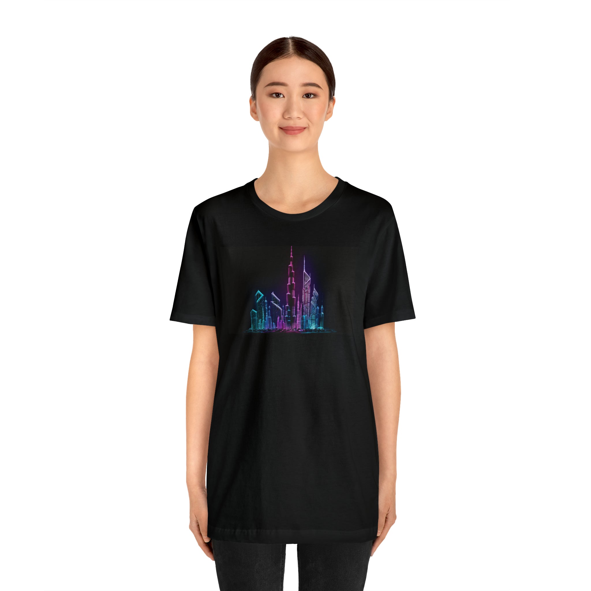 Unisex Jersey Short Sleeve Tee - Burj Khalifa, UAE