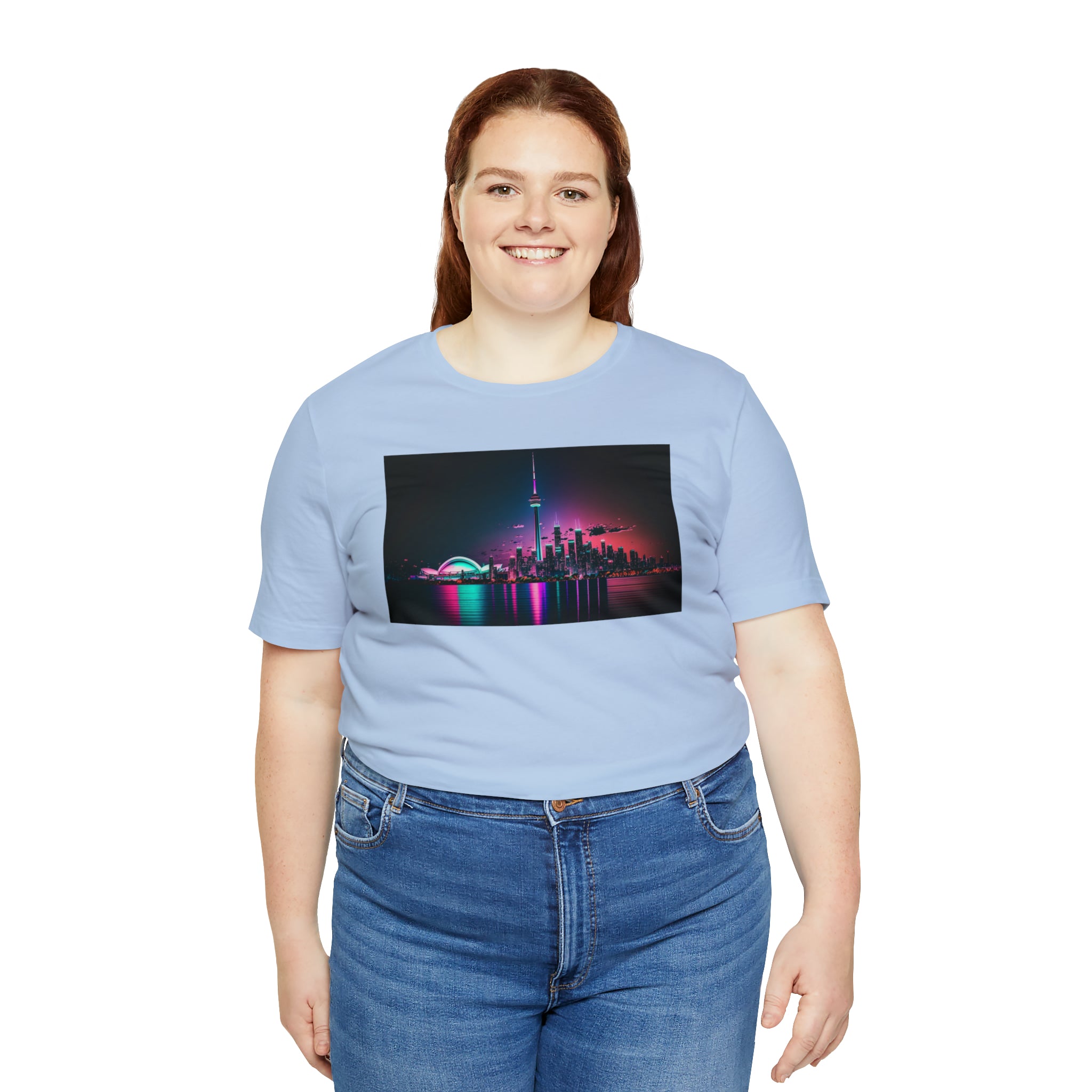 Unisex Jersey Short Sleeve Tee - CN Tower, Canada