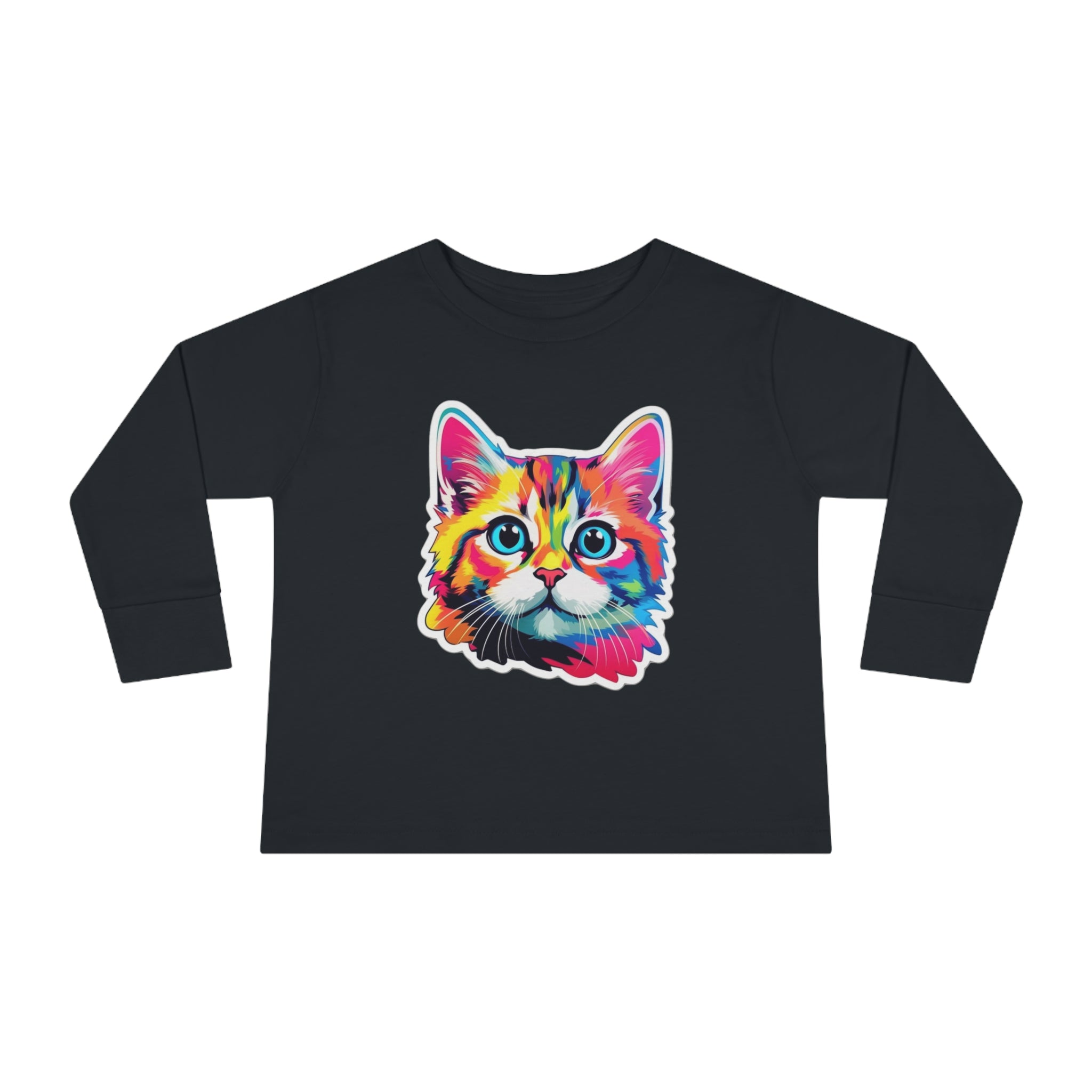 Toddler Long Sleeve Tee - Kittens 10