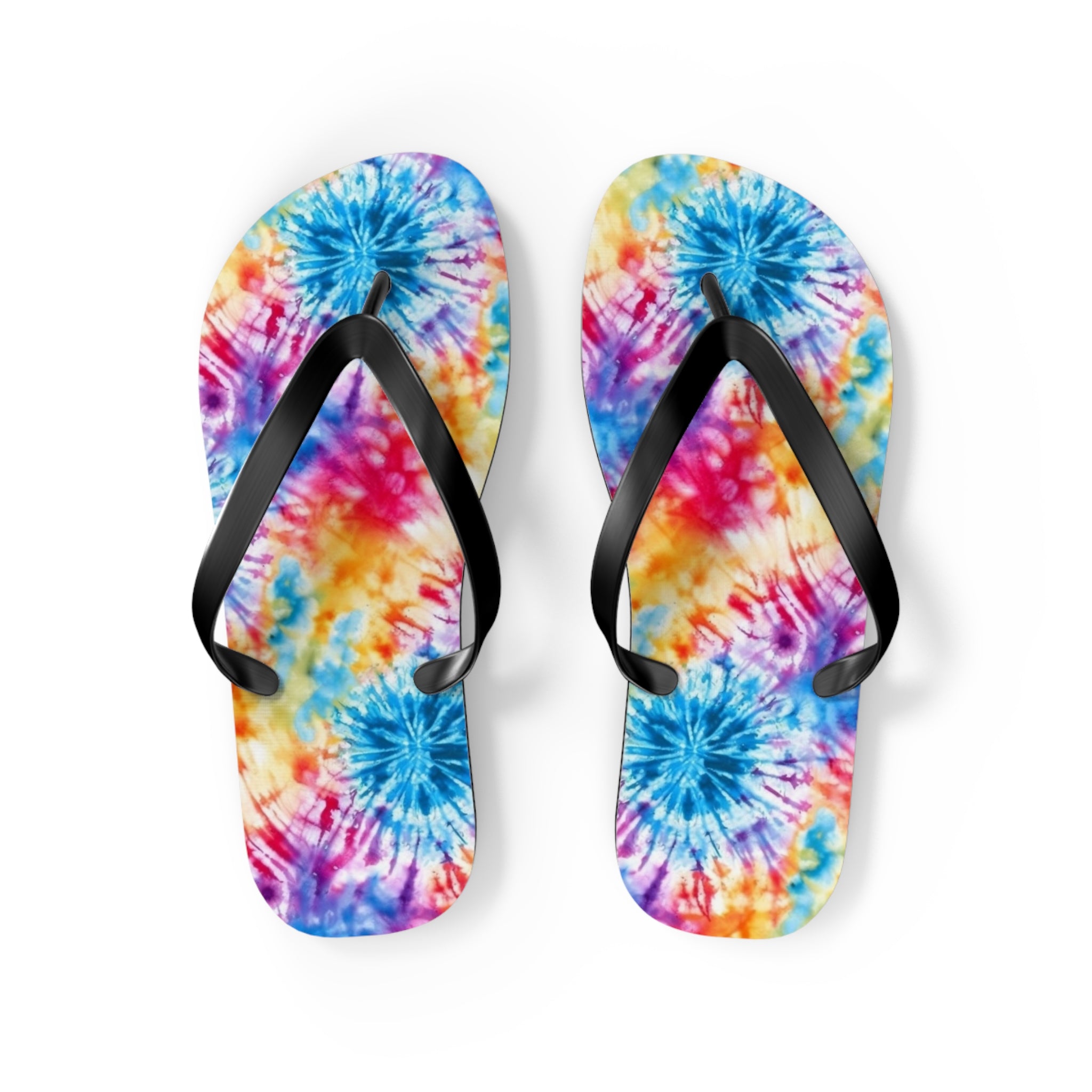 Flip Flops (AOP) - Tie Dye Designs 03