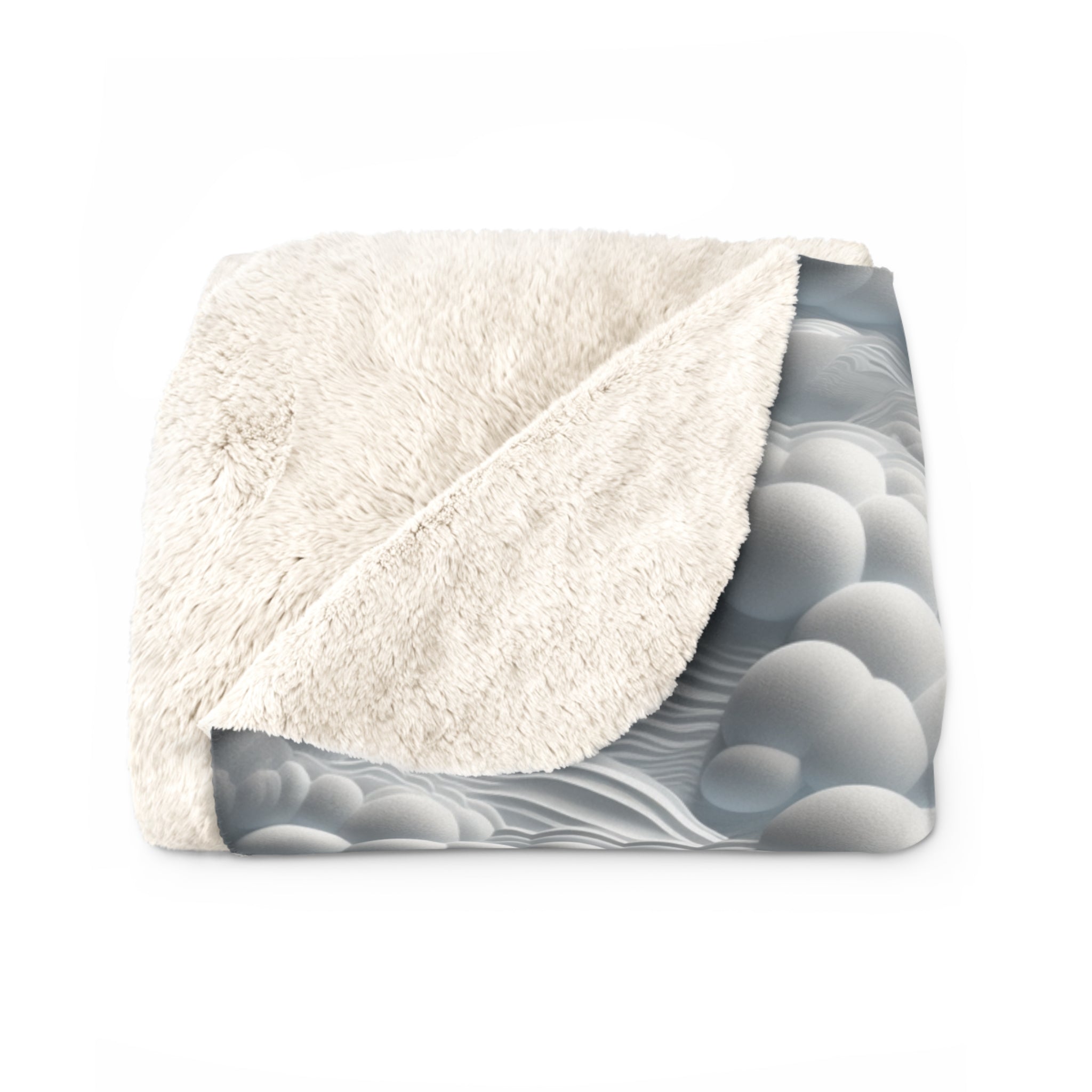 Sherpa Fleece Blanket (AOP) - Seamless Designs 03
