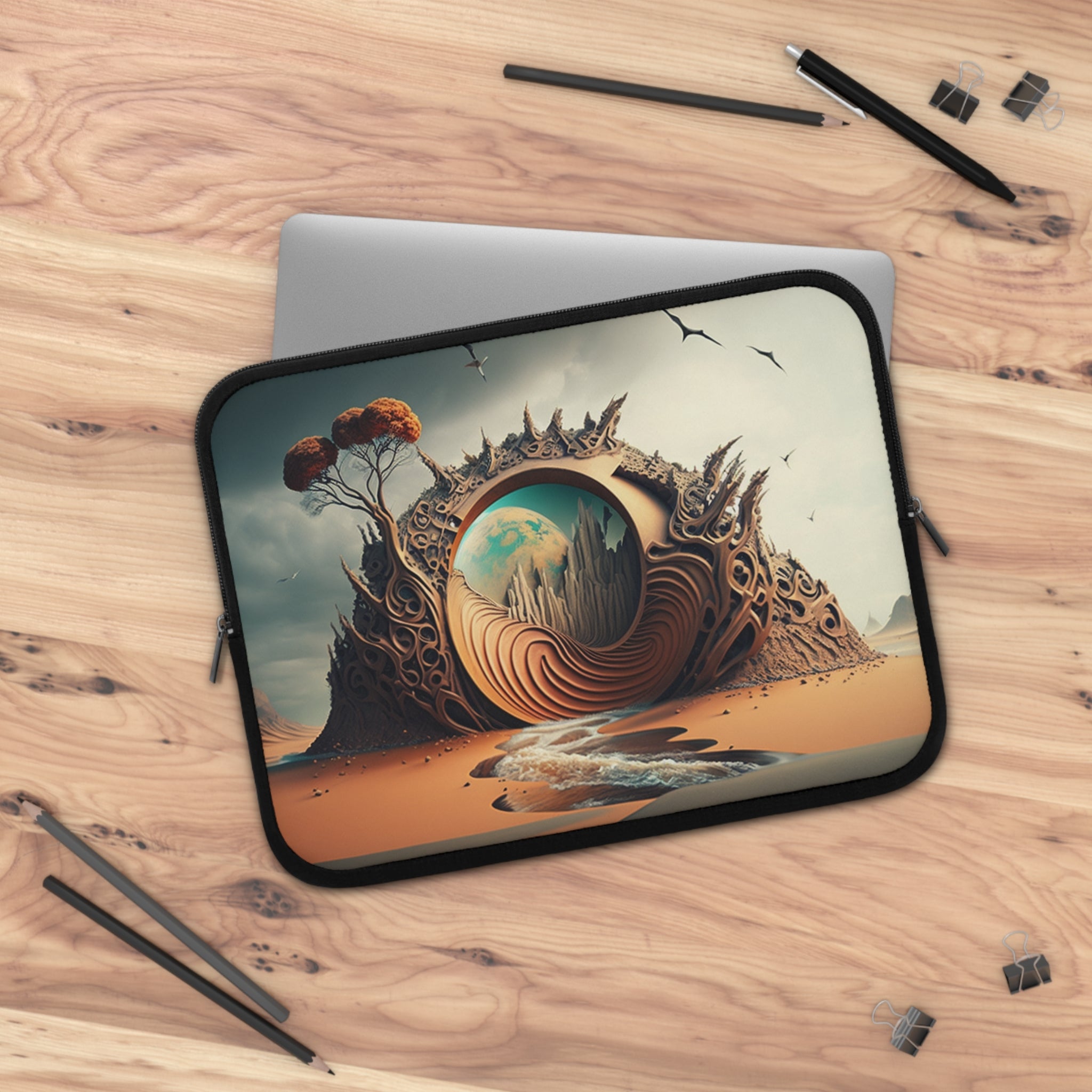 Laptop Sleeve - Surrealist Digital Designs 10