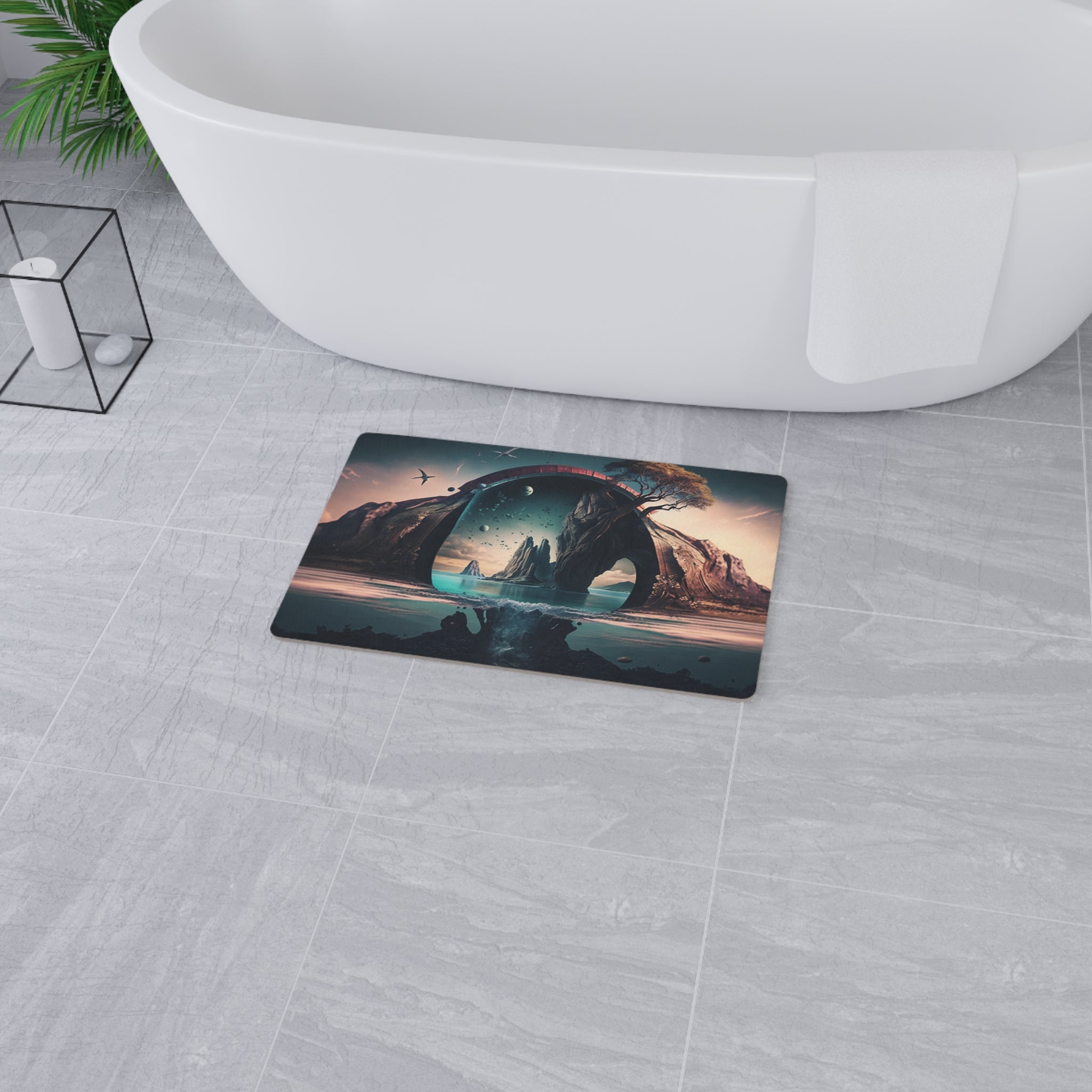 Floor Mat - Surrealist Digital Designs 06