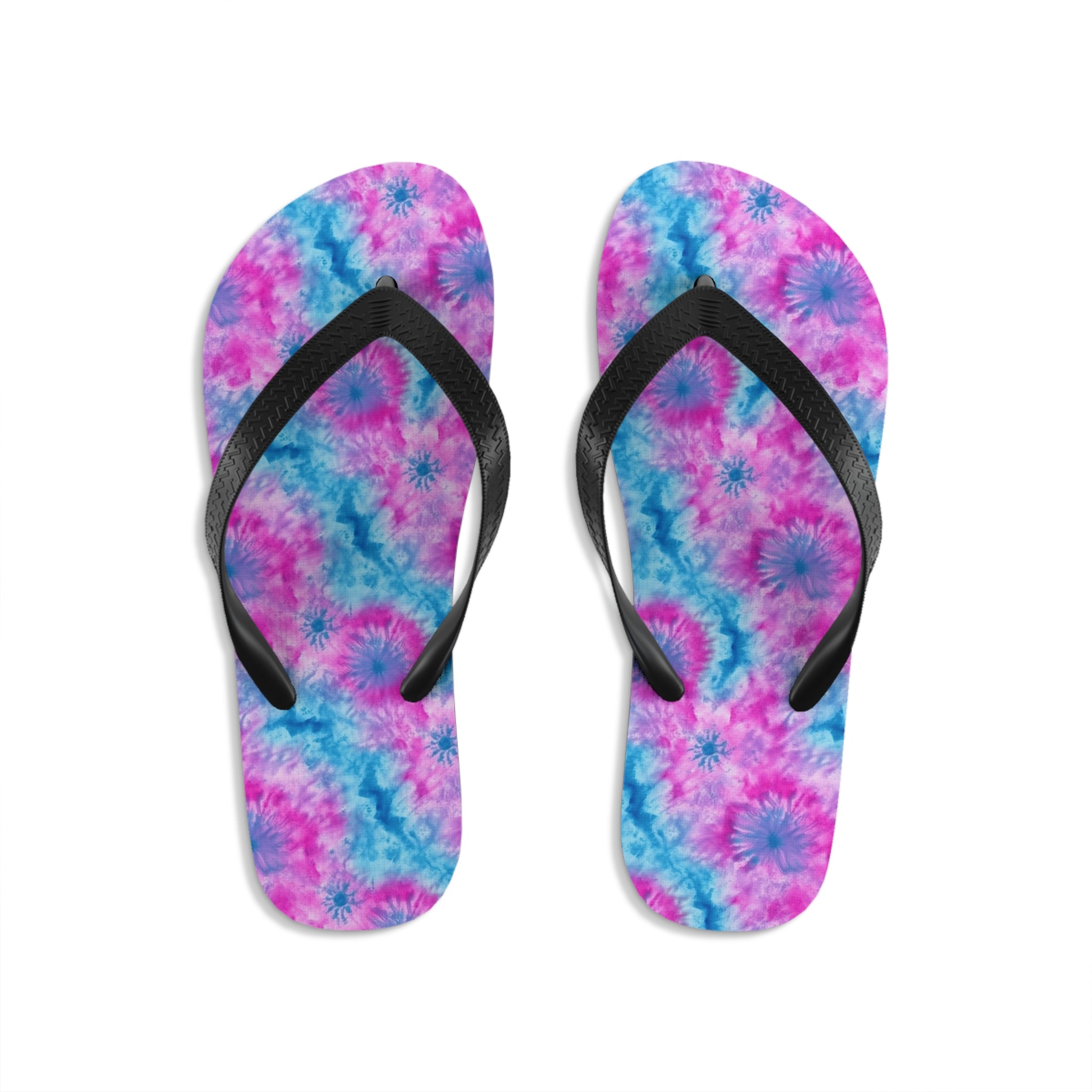 Unisex Flip-Flops (AOP) - Tie Dye Designs 02