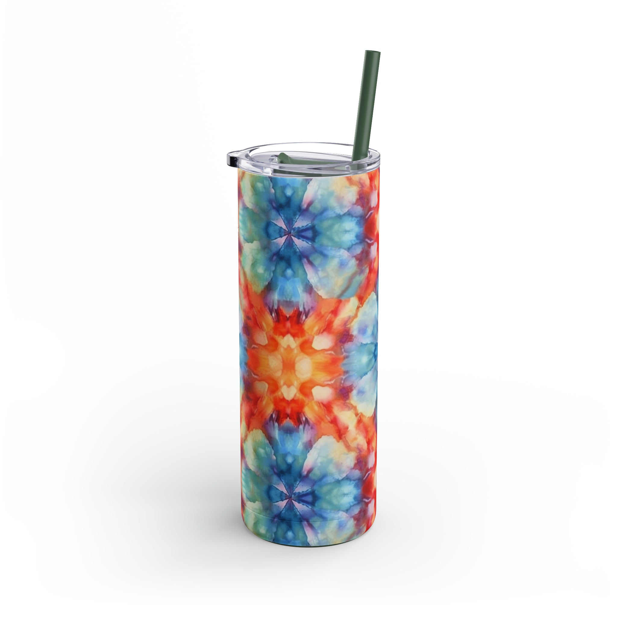 Maars Maker Skinny Matte Tumbler, 20oz - Tie Dye, Abstract Designs 03