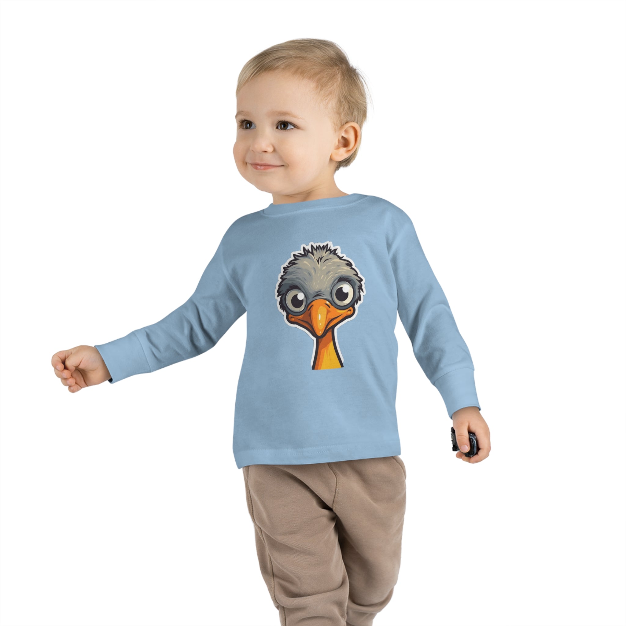 Toddler Long Sleeve Tee - Ostrich Chick