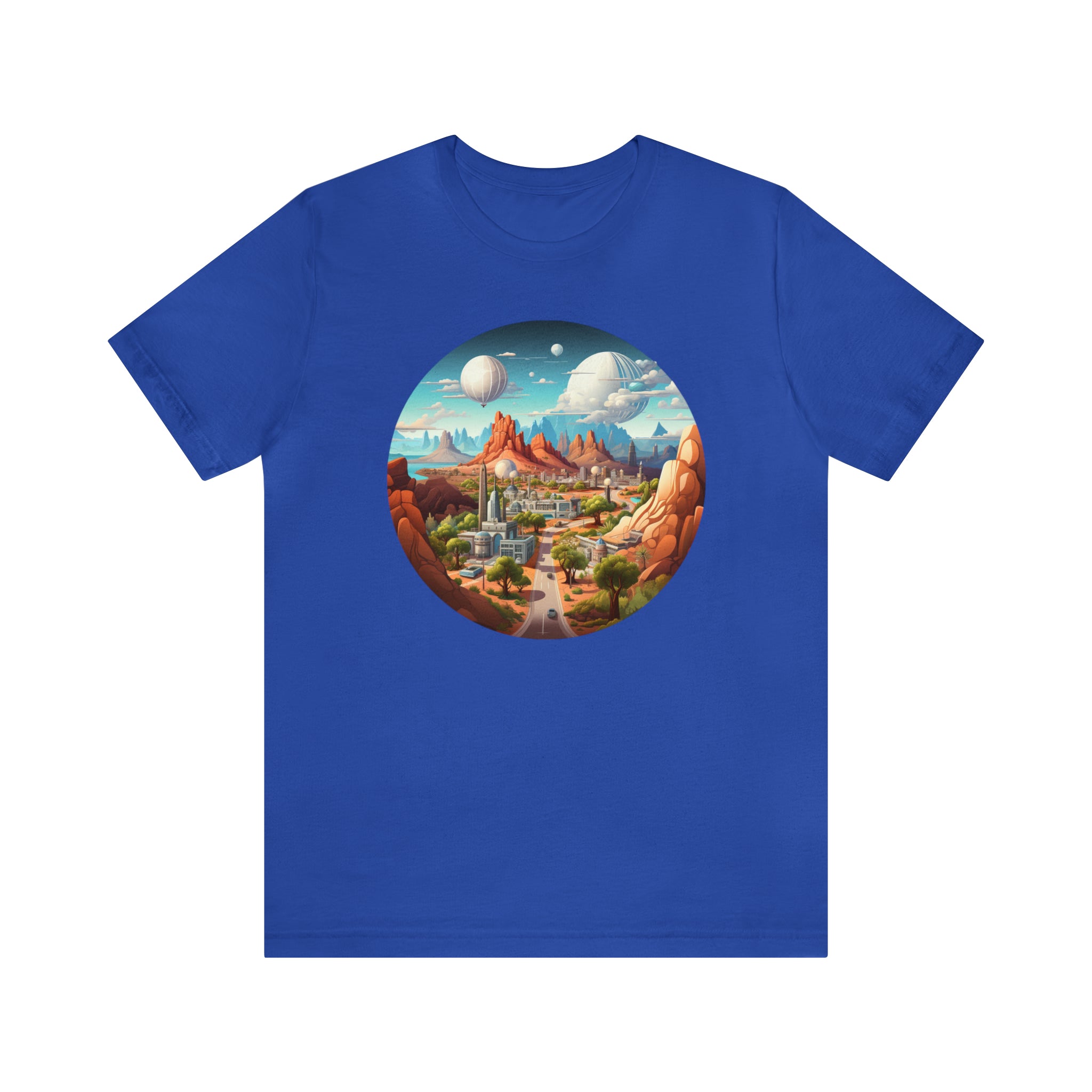 Unisex Jersey Short Sleeve Tee - Isometric Designs 08