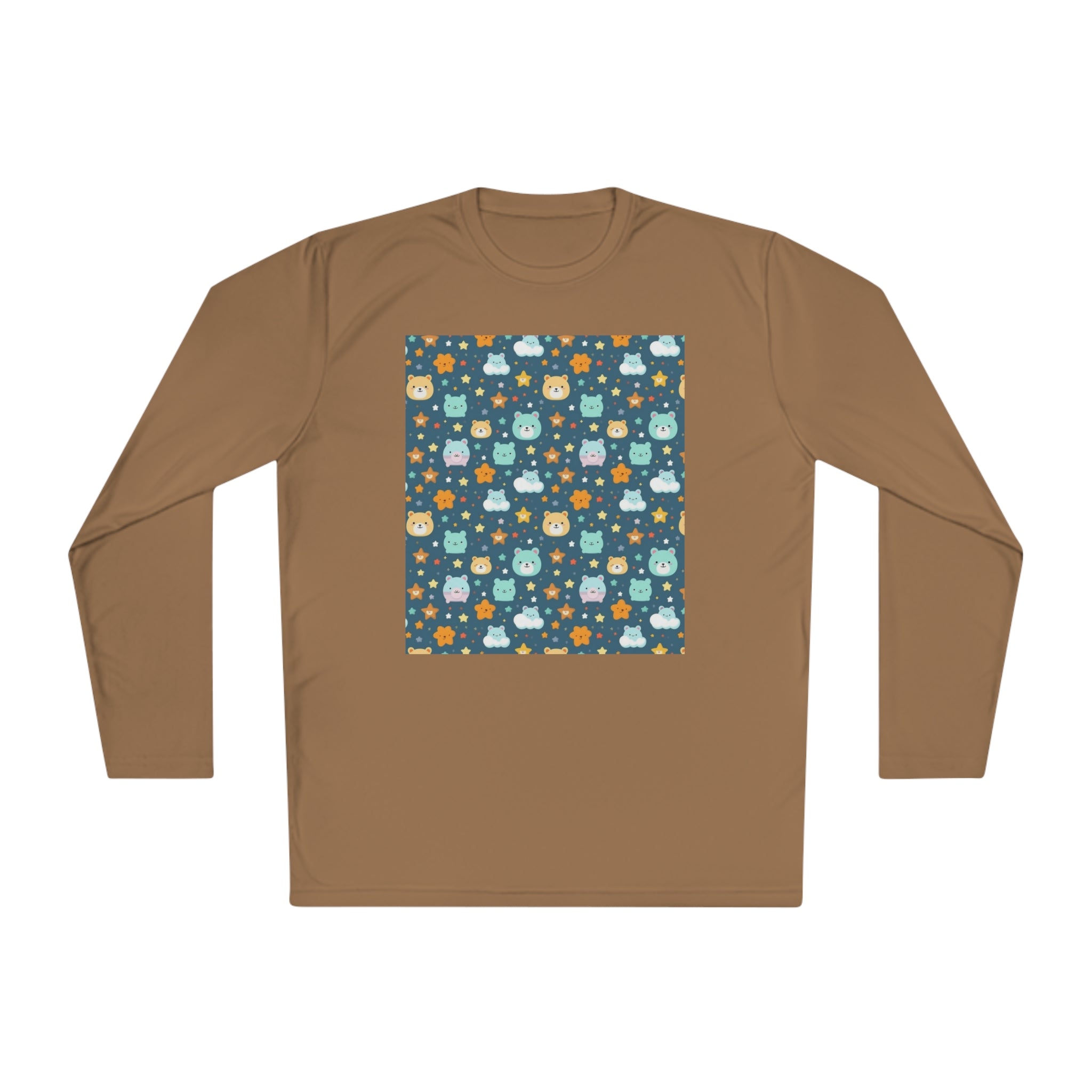 Unisex Lightweight Long Sleeve Tee (AOP) - Abstract Designs 06