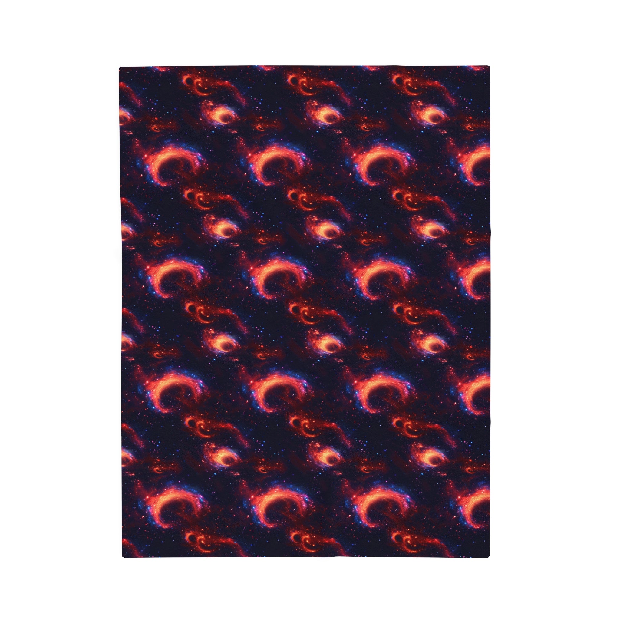 Velveteen Plush Blanket (AOP) - Fantasy Galaxies 10