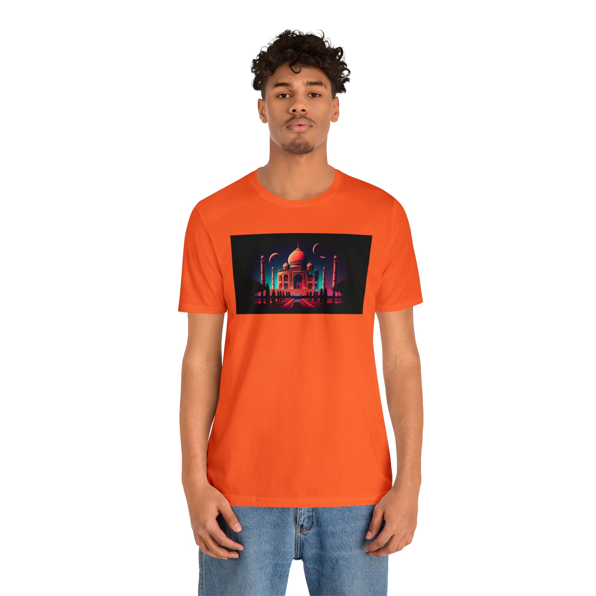 Unisex Jersey Short Sleeve Tee - Taj Mahal, Agra, India