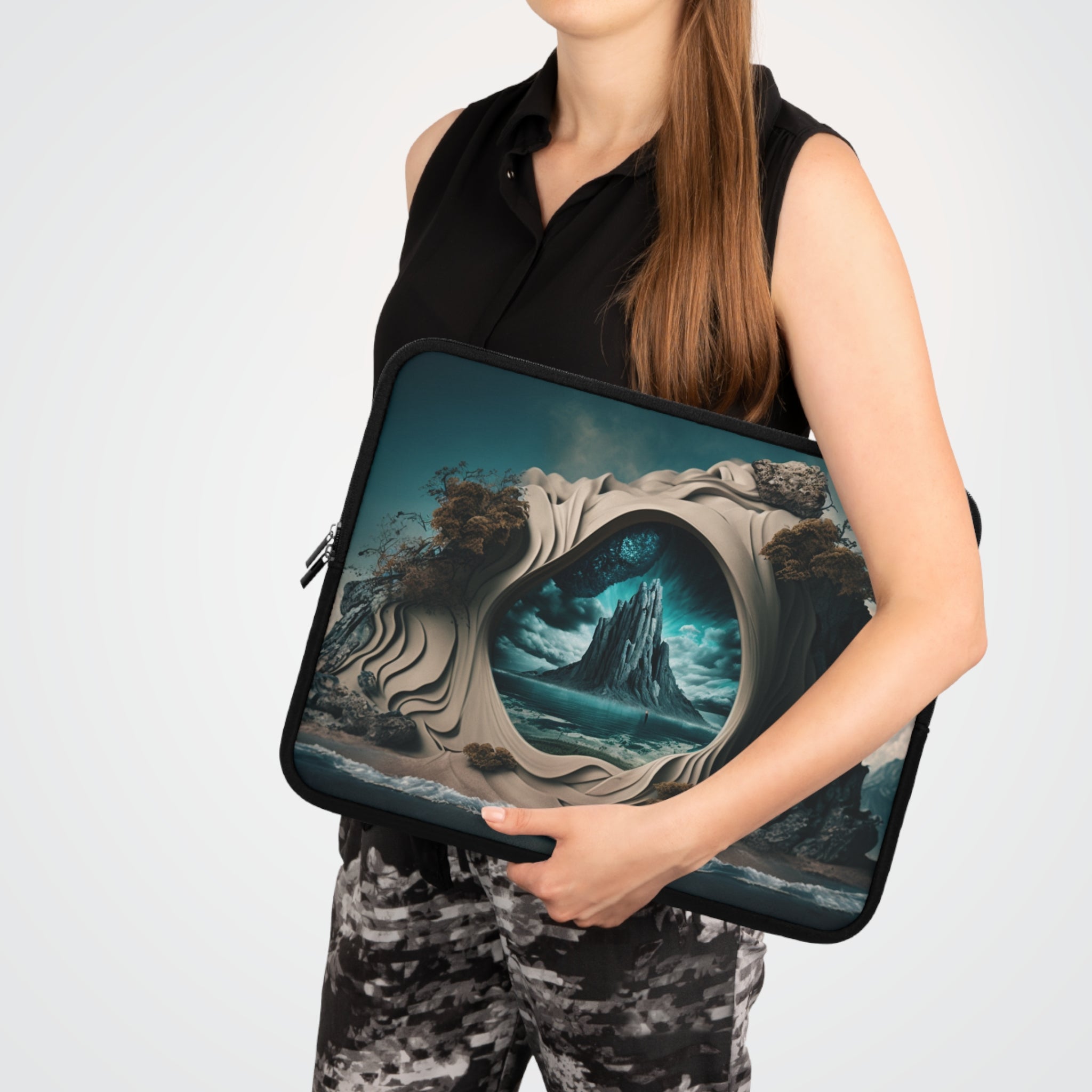 Laptop Sleeve - Surrealist Digital Designs 02