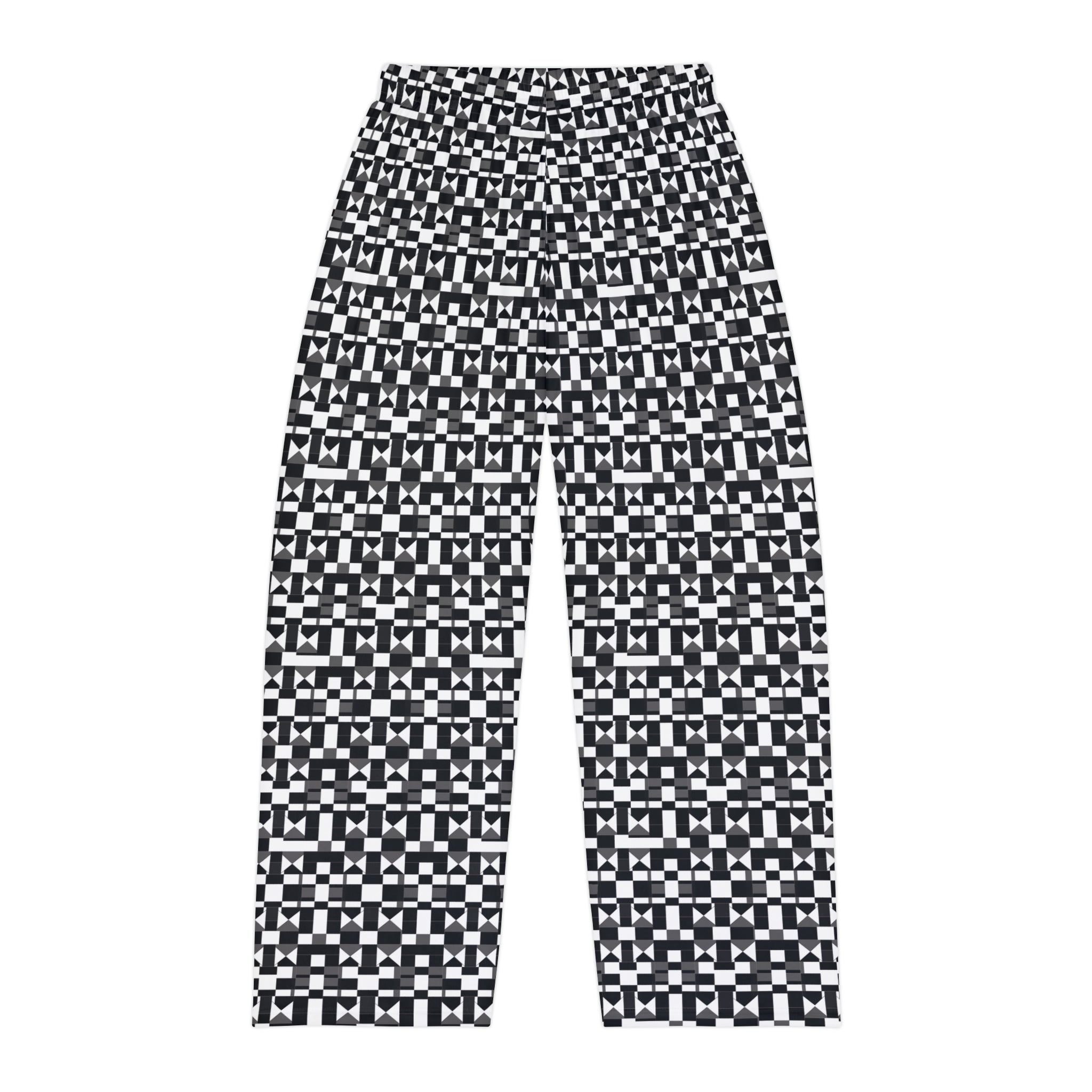 Men's Pajama Pants (AOP) - Seamless Checkered Designs 03