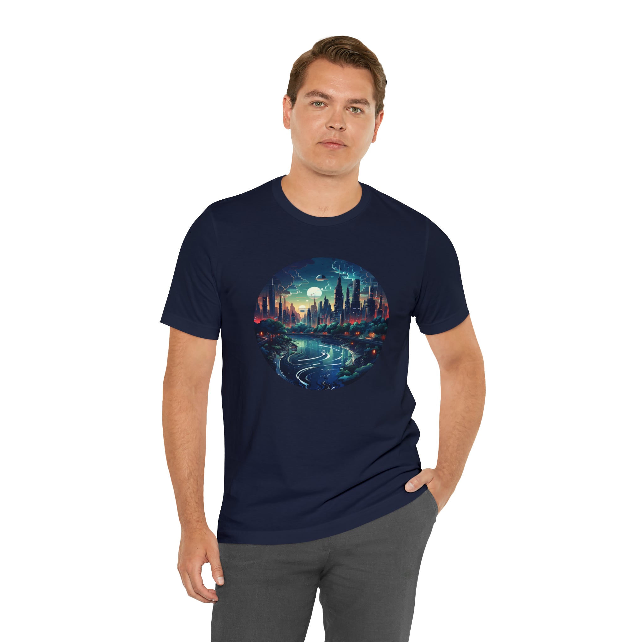 Unisex Jersey Short Sleeve Tee - Isometric Designs 10