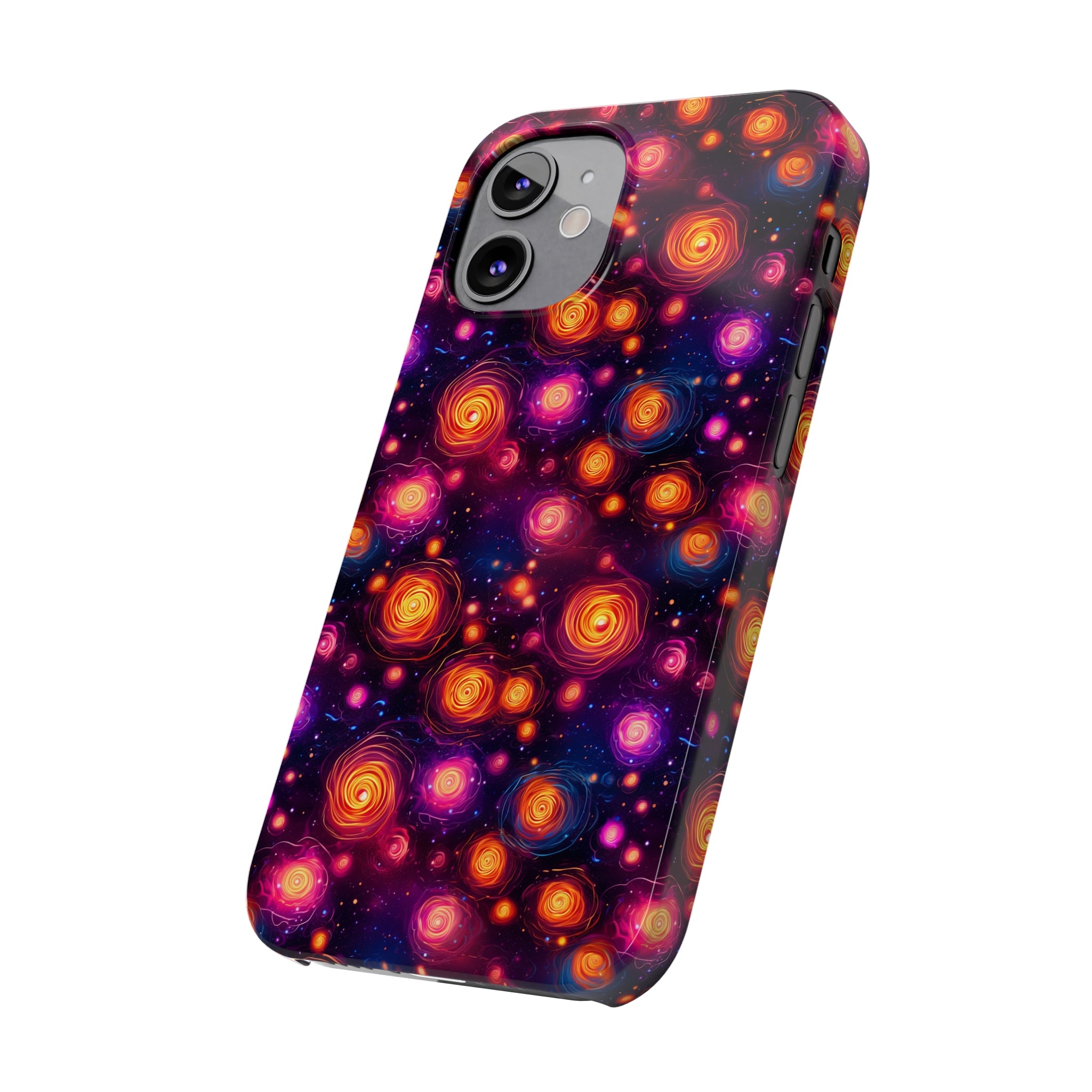 Slim Phone Cases (AOP) - Seamless Fantasy Galaxies 11