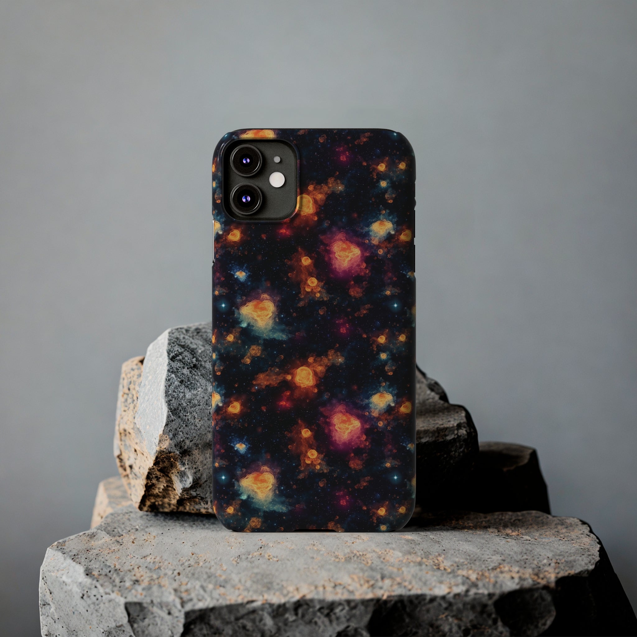 Slim Phone Cases (AOP) - Seamless Fantasy Galaxies 07