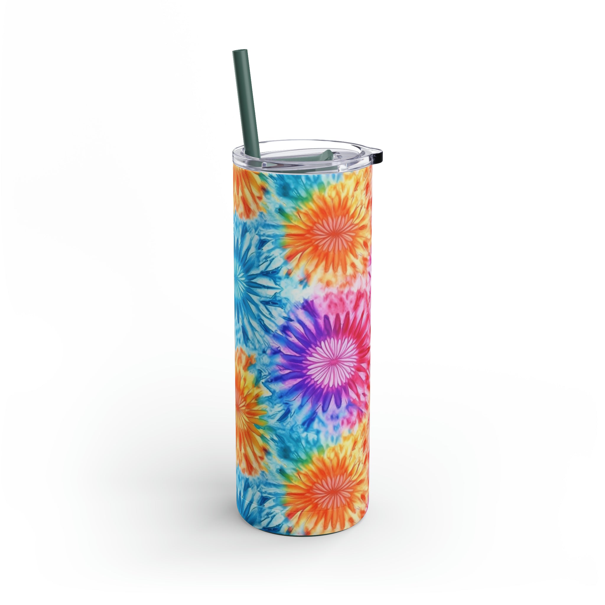 Maars Maker Skinny Matte Tumbler, 20oz - Tie Dye, Abstract Designs 02