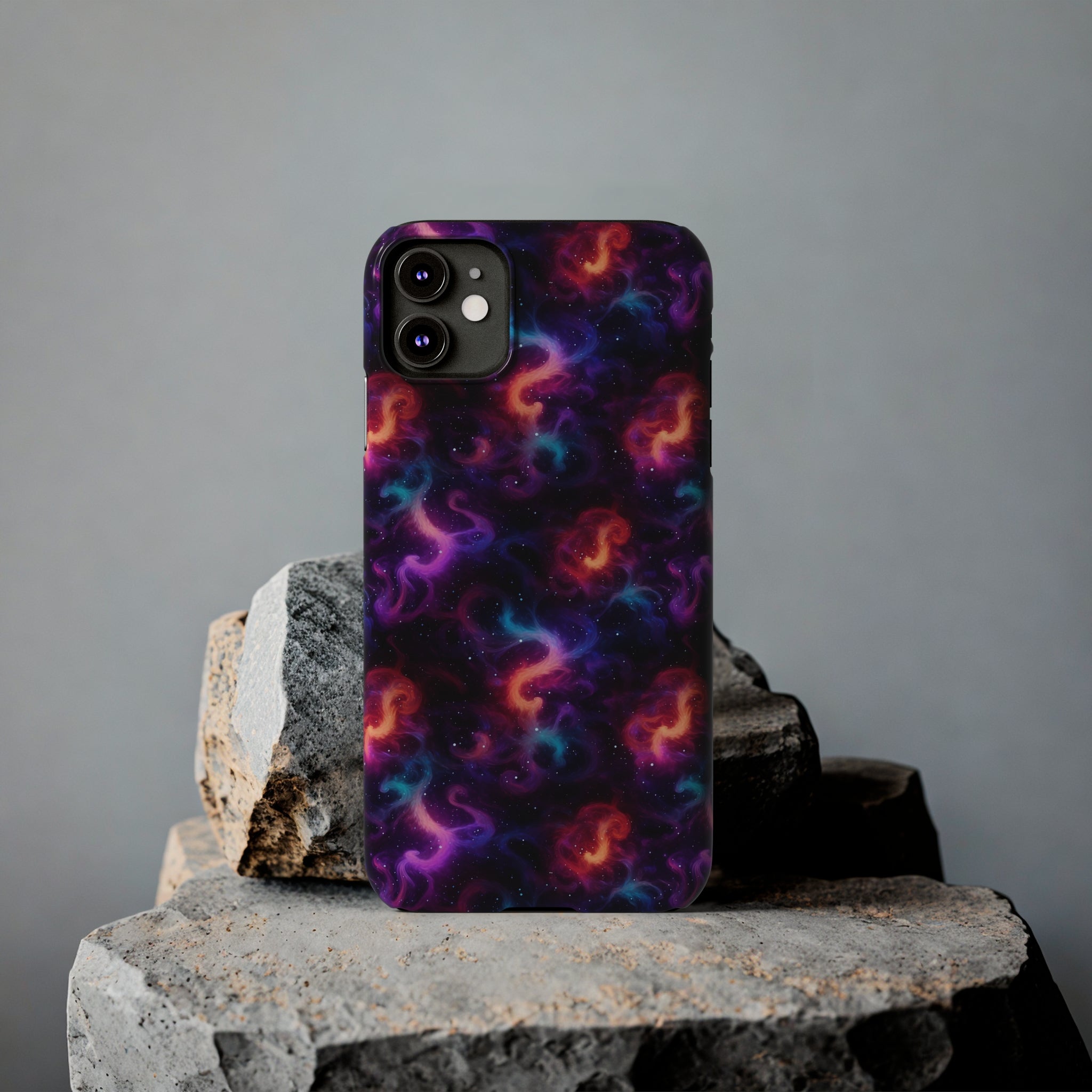 Slim Phone Cases (AOP) - Seamless Fantasy Galaxies 05