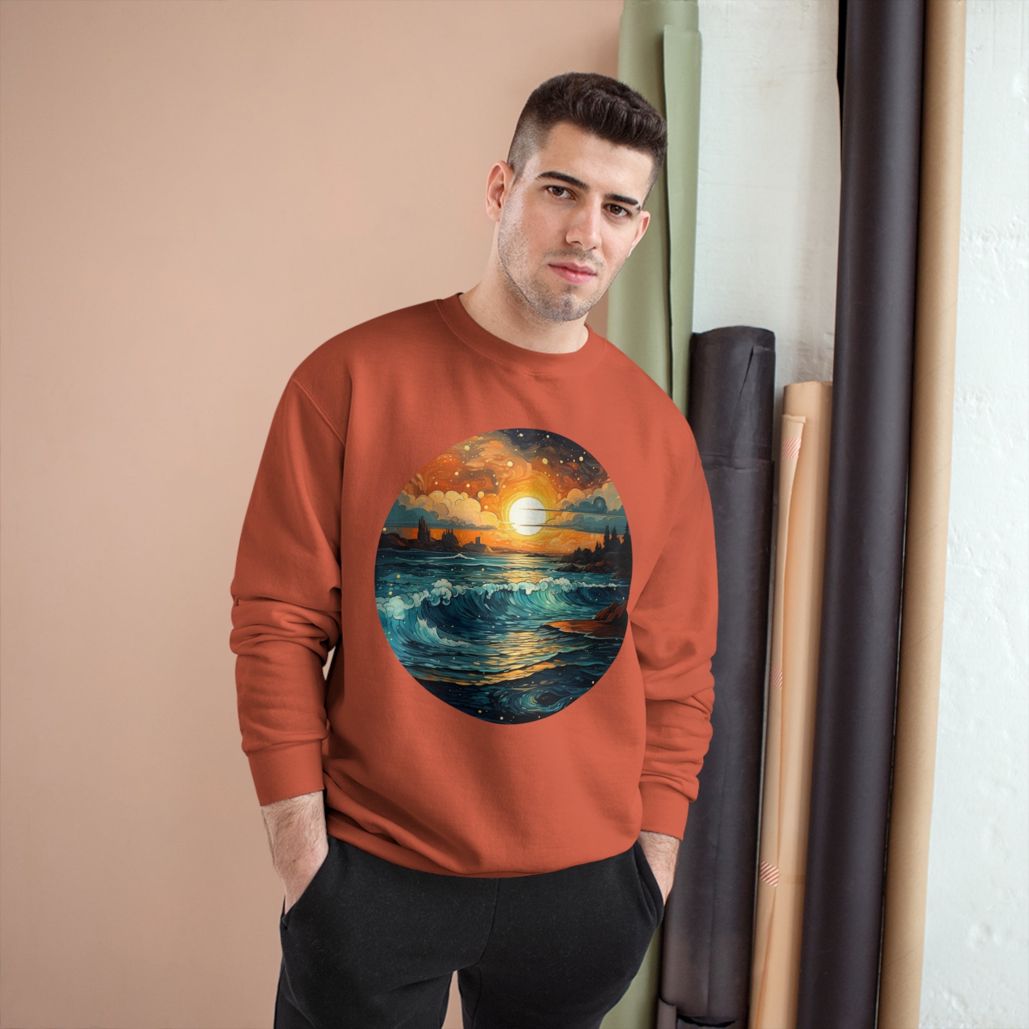 Champion Sweatshirt - Abstract Designs 05