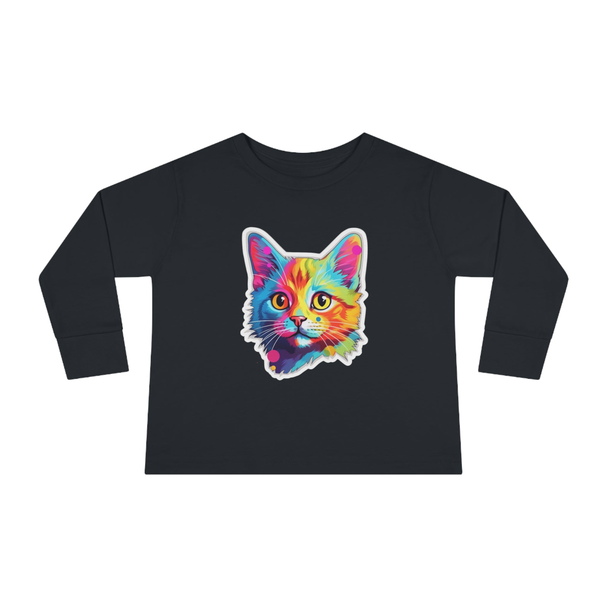 Toddler Long Sleeve Tee - Kittens 09